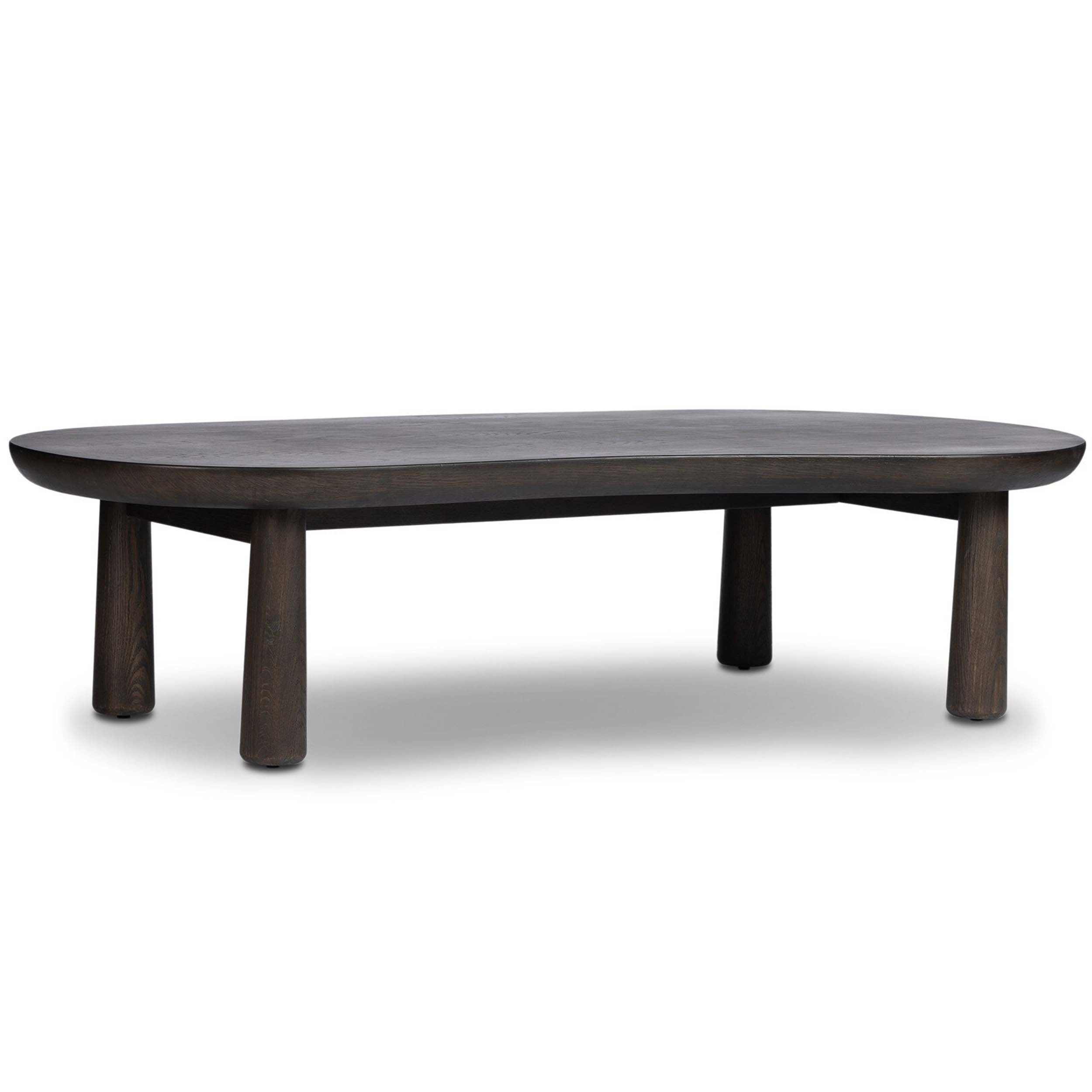 Clara Coffee Table, Sienna Brown Oak Veneer