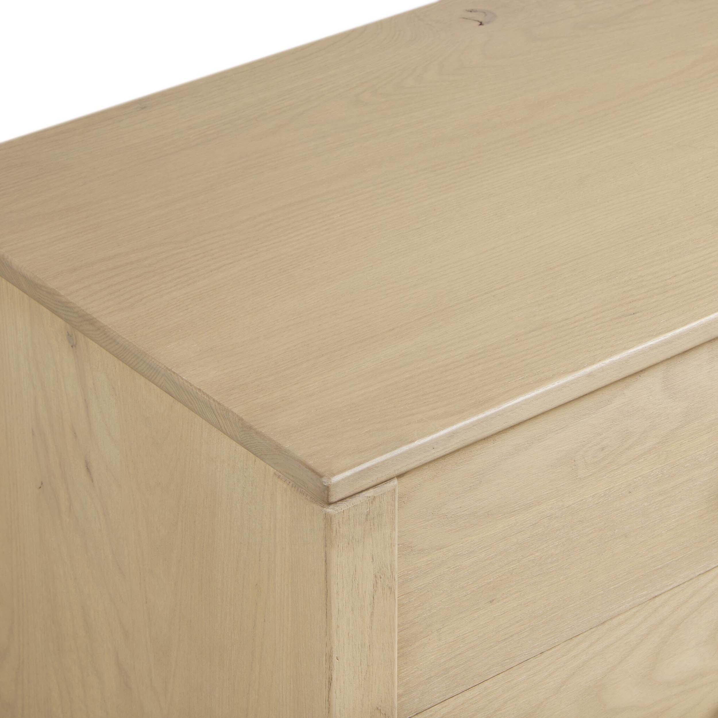 Blake 6 Drawer Dresser, Washed Ash