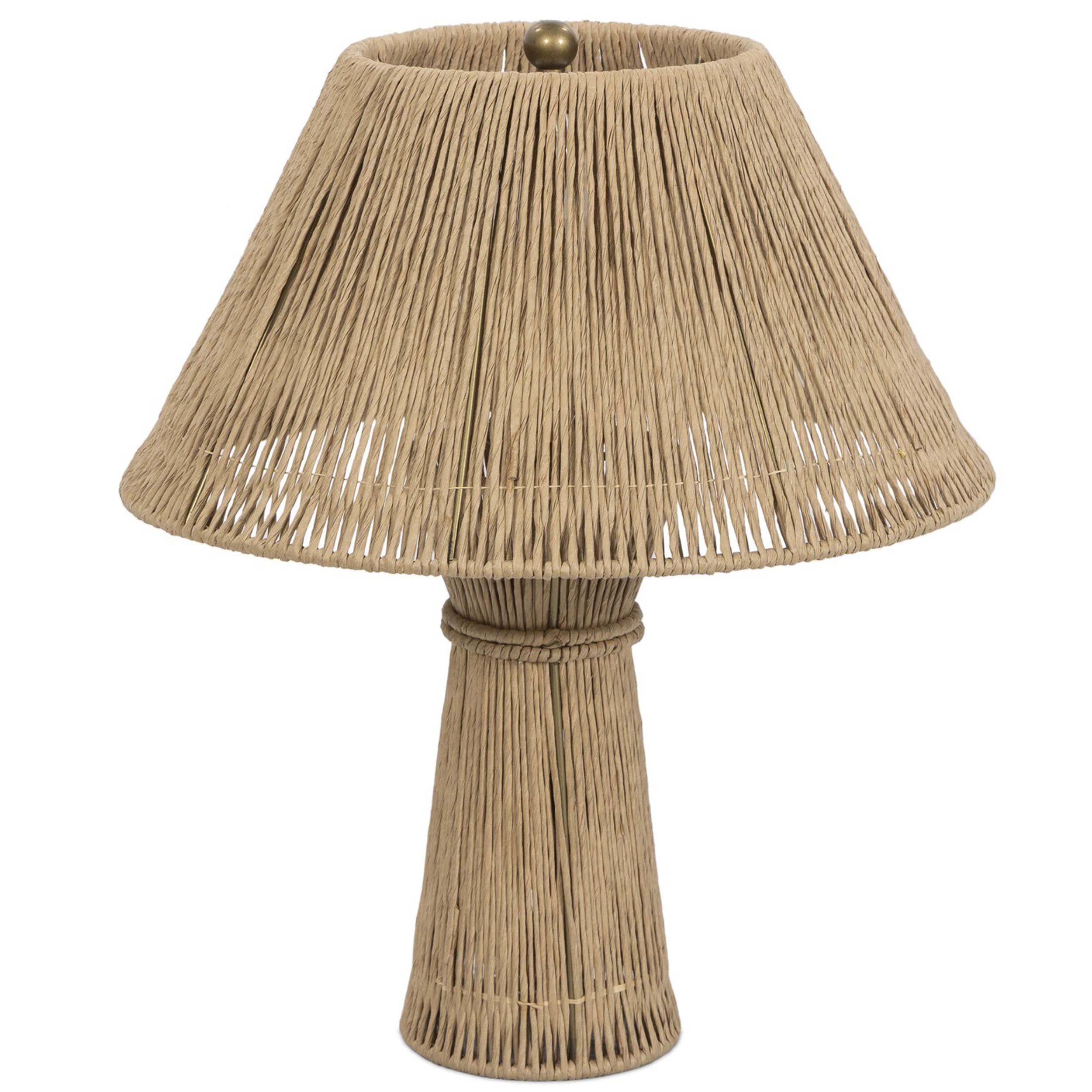 Nessa Table Lamp, Antique Brass Iron