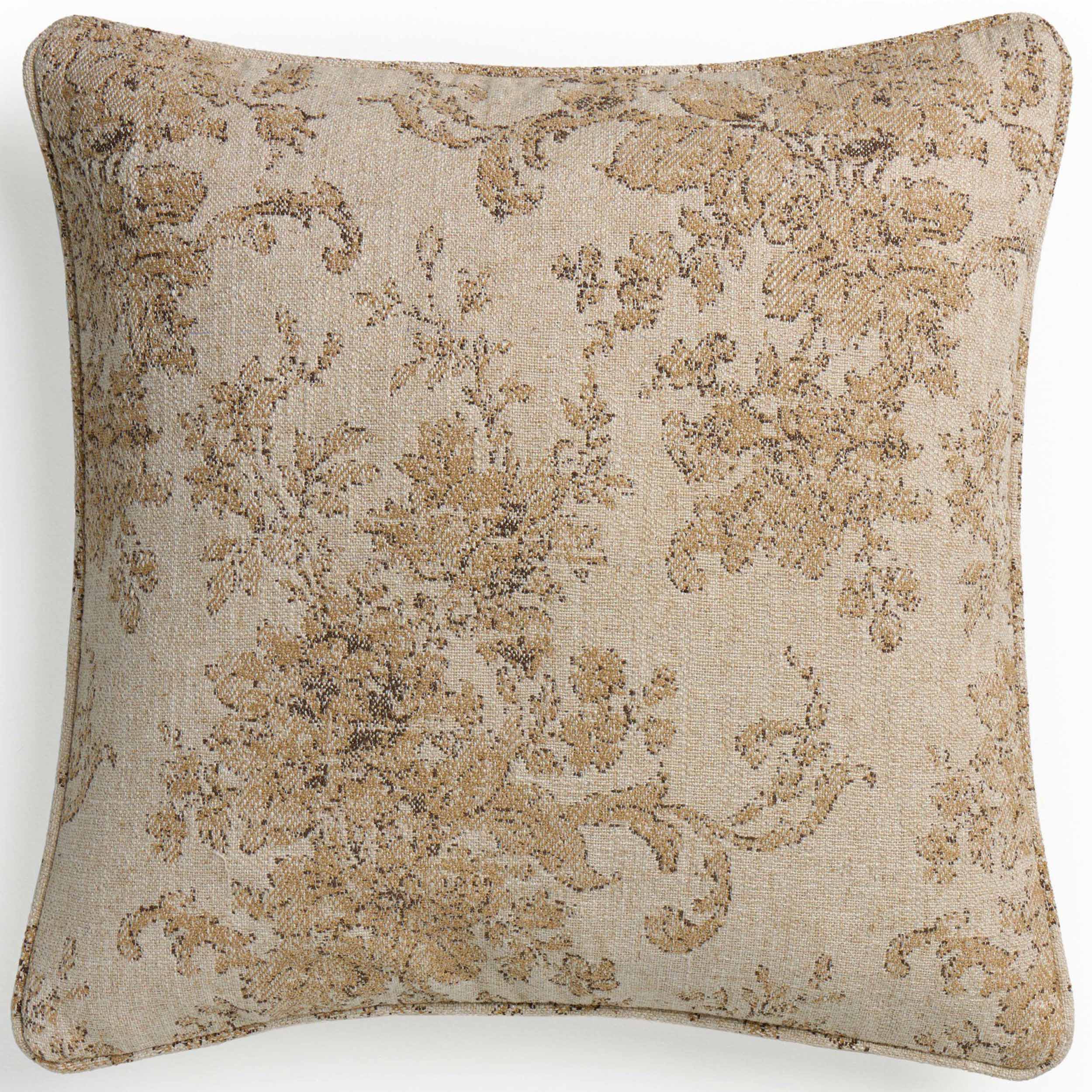 April Pillow, Fallingbrook Natural, Cover + Insert