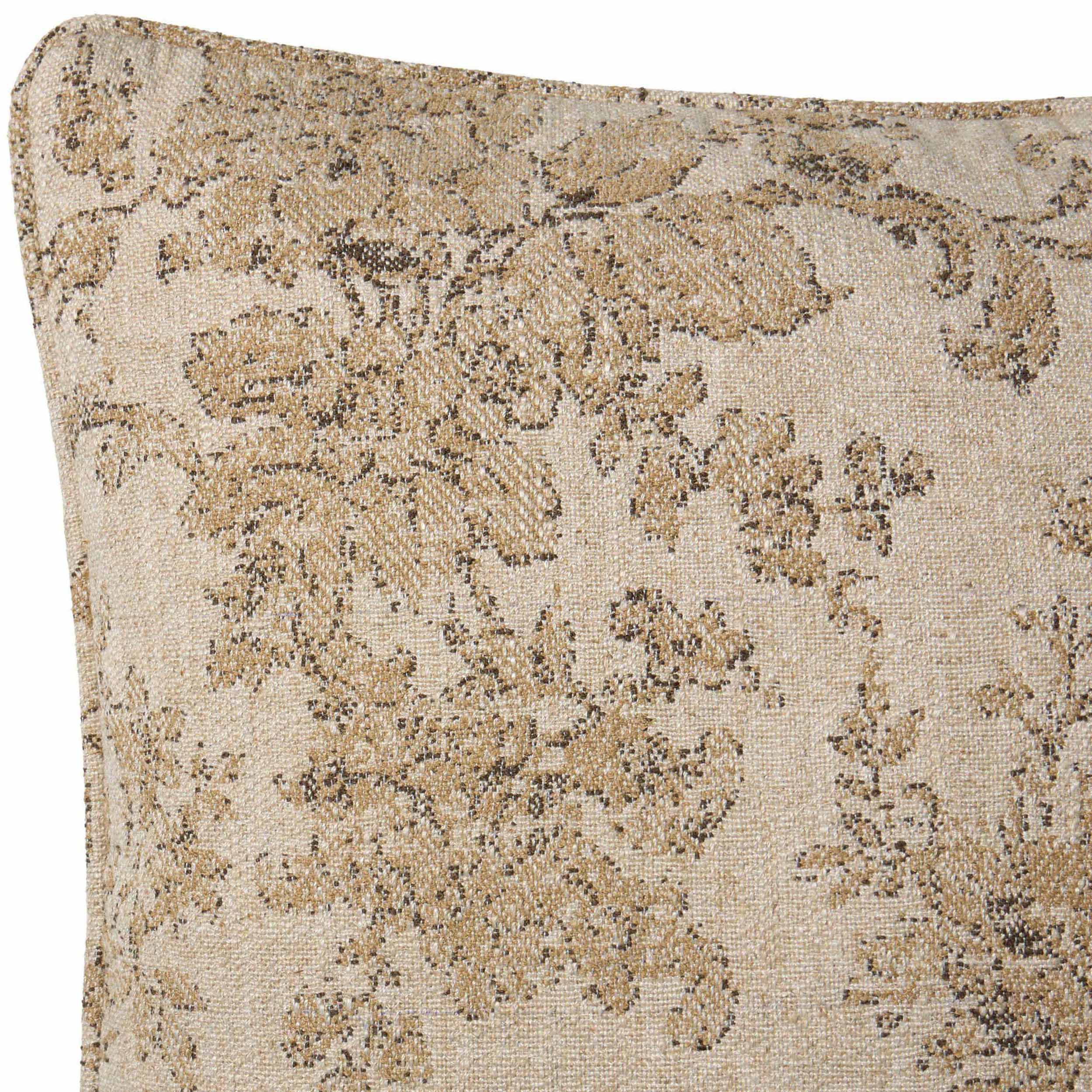 April Pillow, Fallingbrook Natural, Cover + Insert