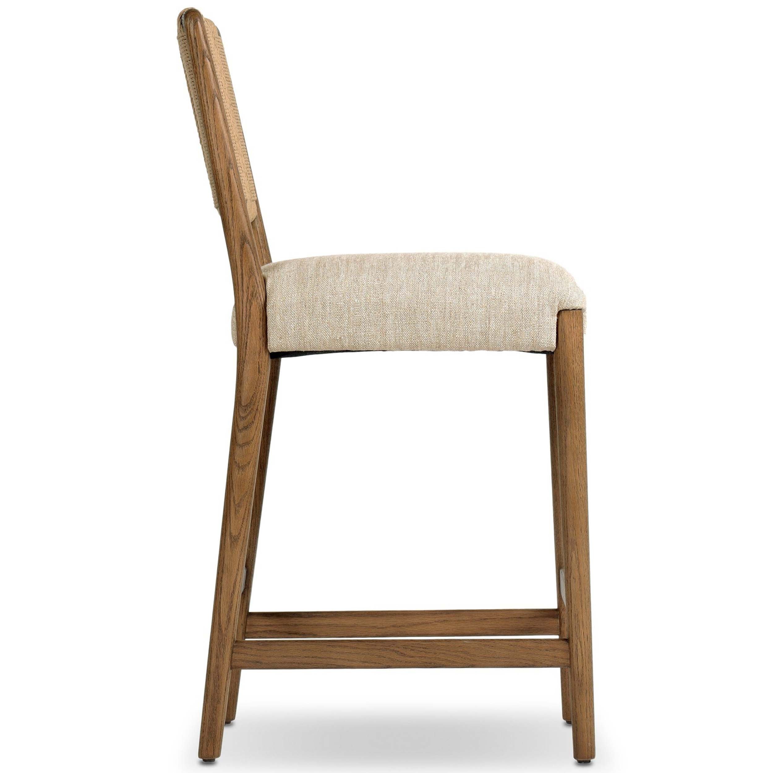 Rothler Bar + Counter Stool, Alcala Wheat