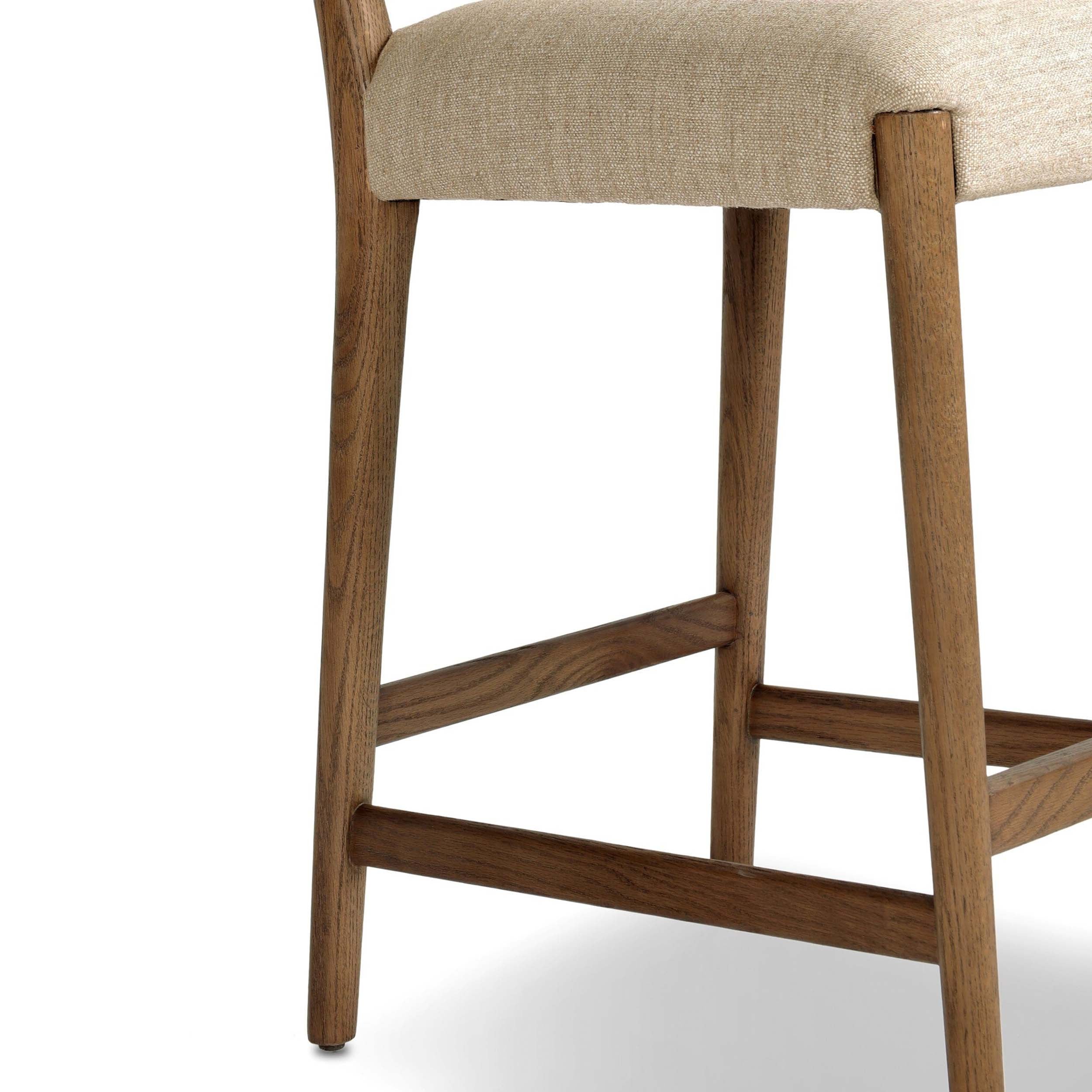 Rothler Bar + Counter Stool, Alcala Wheat