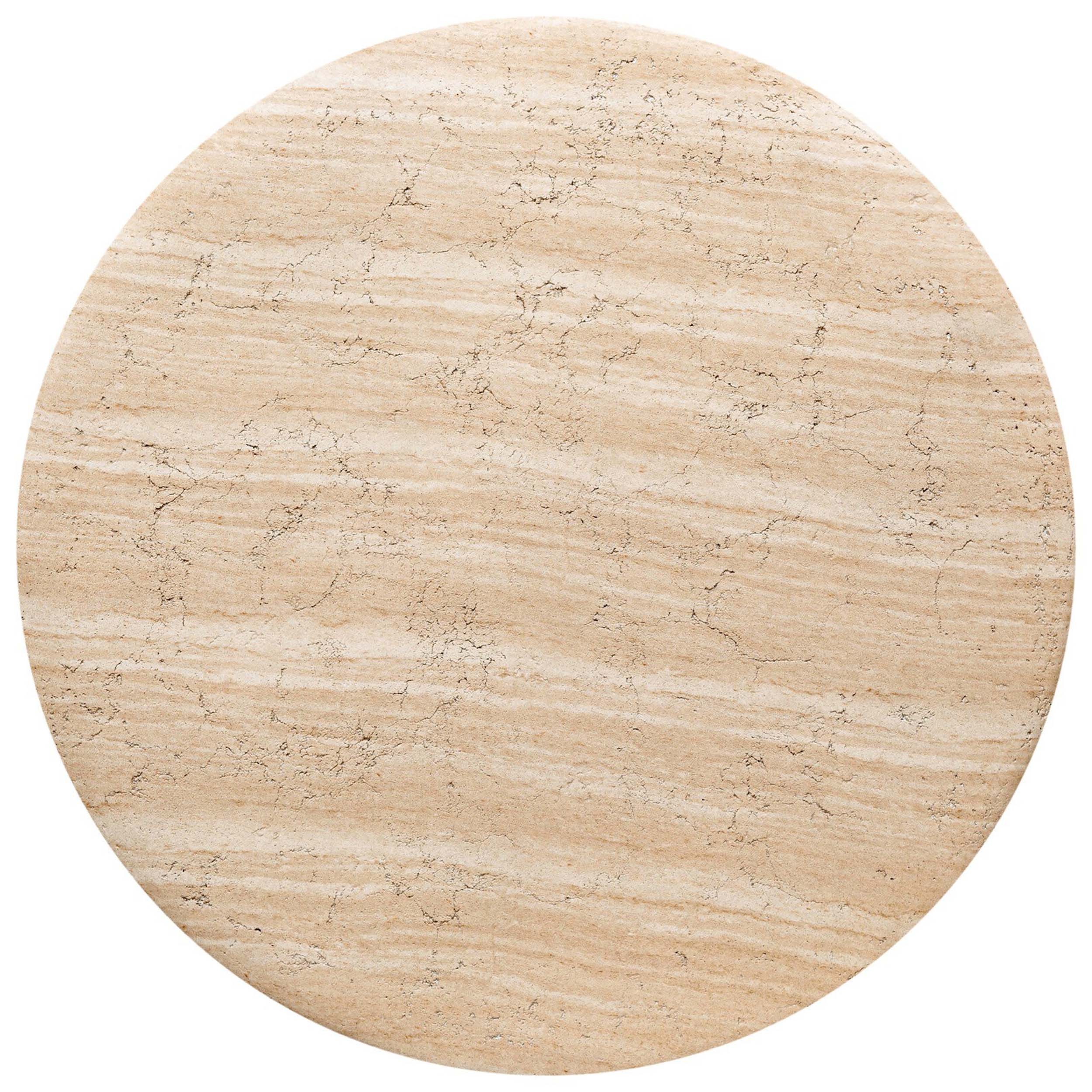 Janice End Table, Sand Striae