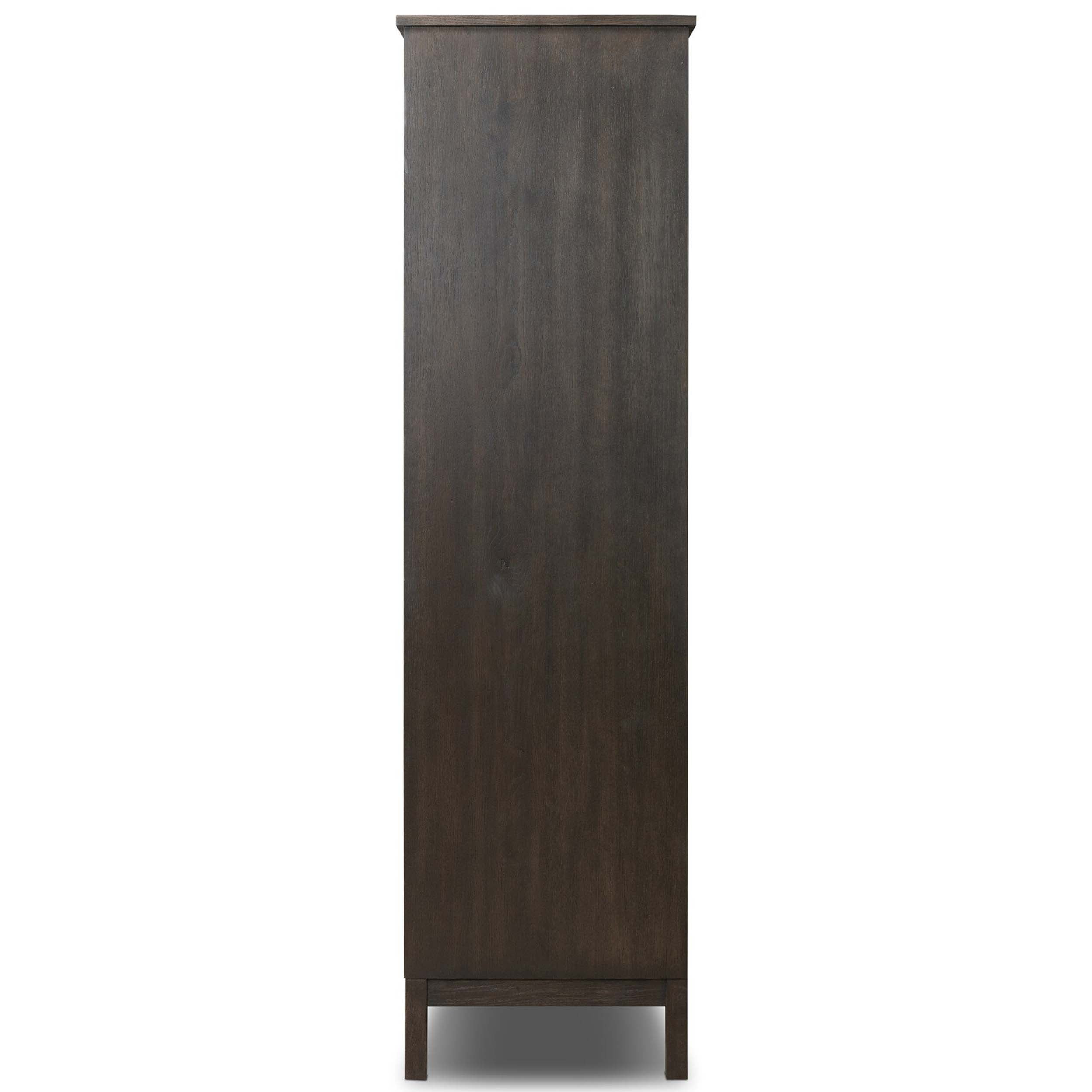Alessio Cabinet, Smoked Black Veneer