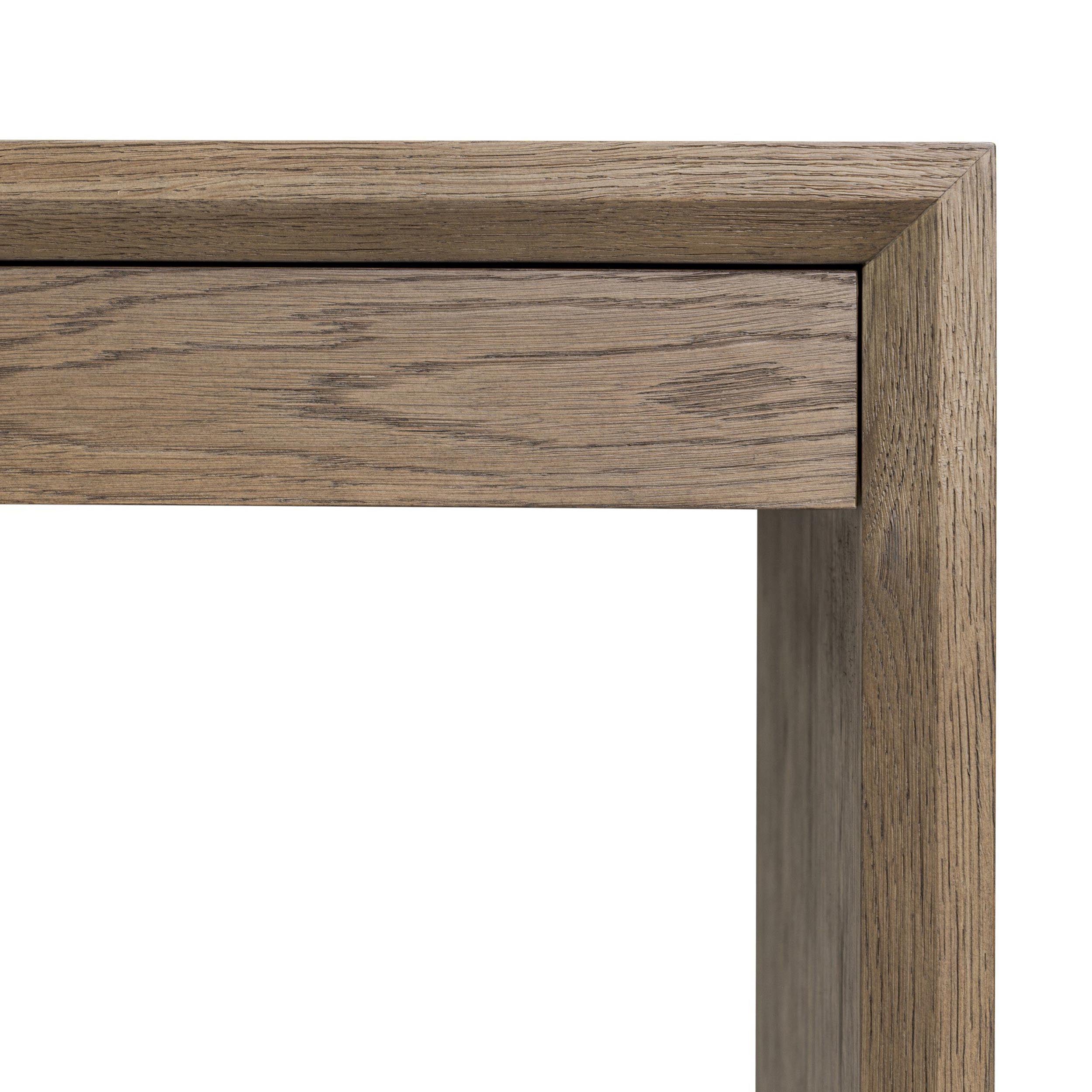 Salta Desk, Brown Oak Thick Veneer