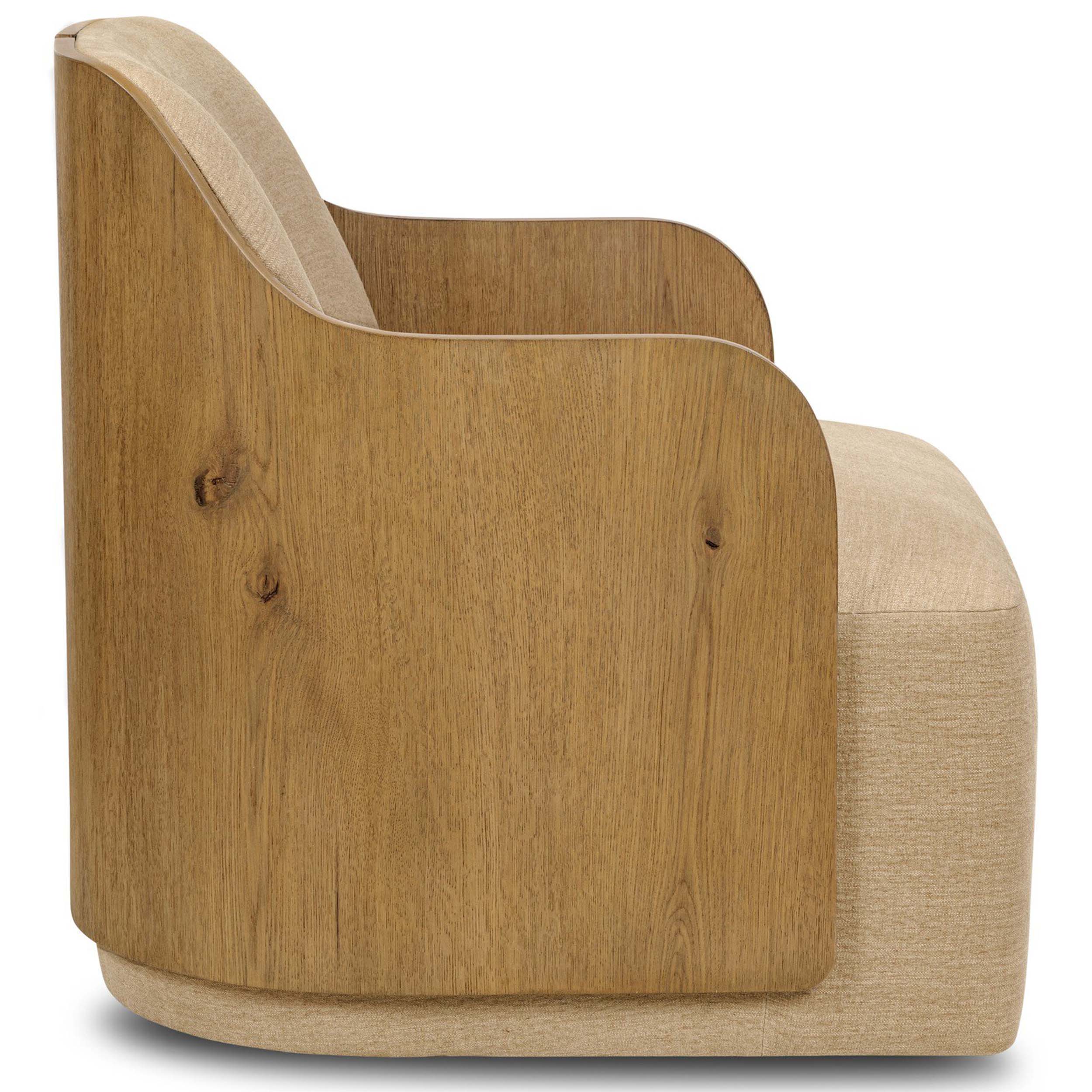 Hemphill Swivel Chair, Laughlin Natural