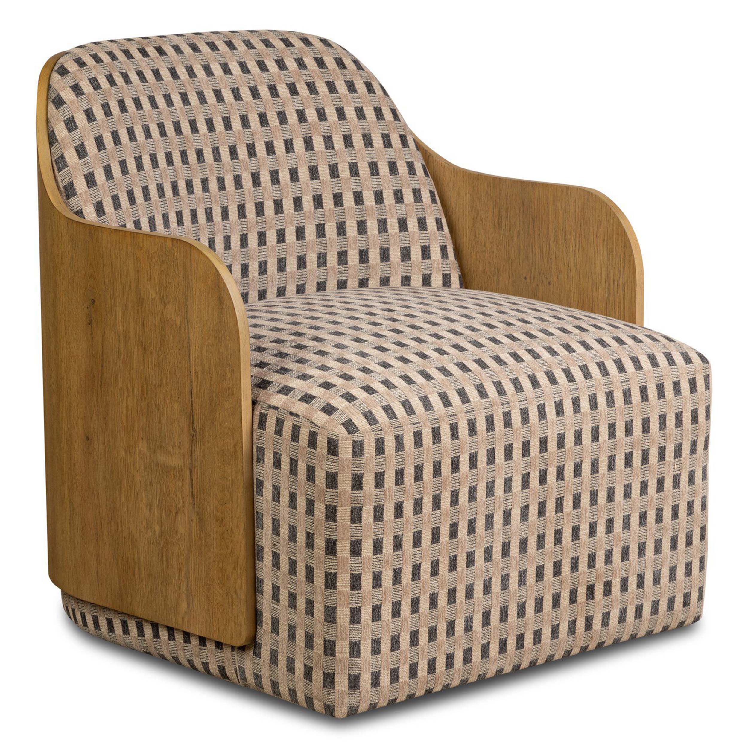 Hemphill Swivel Chair, Firefinch Fawn