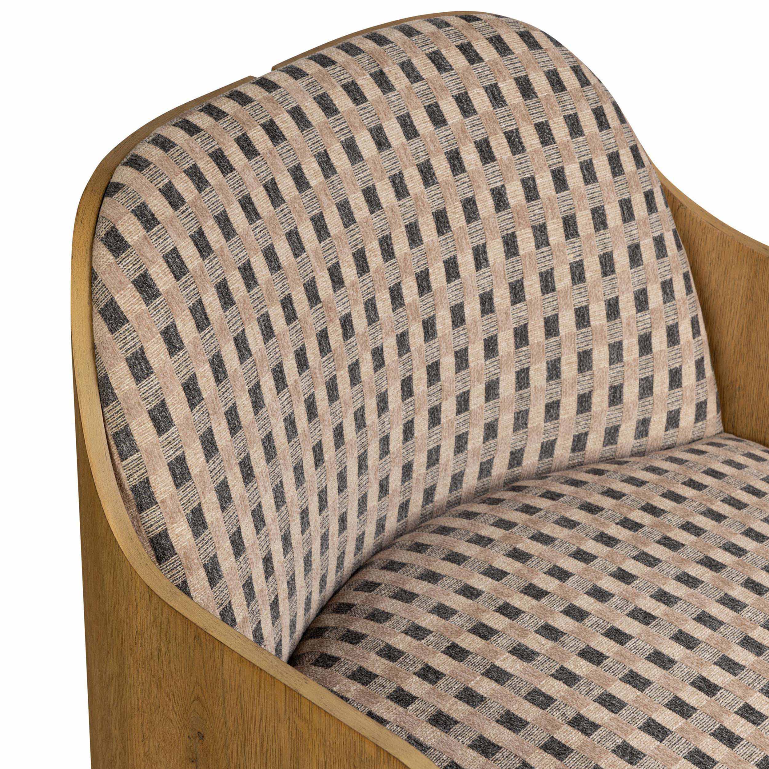 Hemphill Swivel Chair, Firefinch Fawn