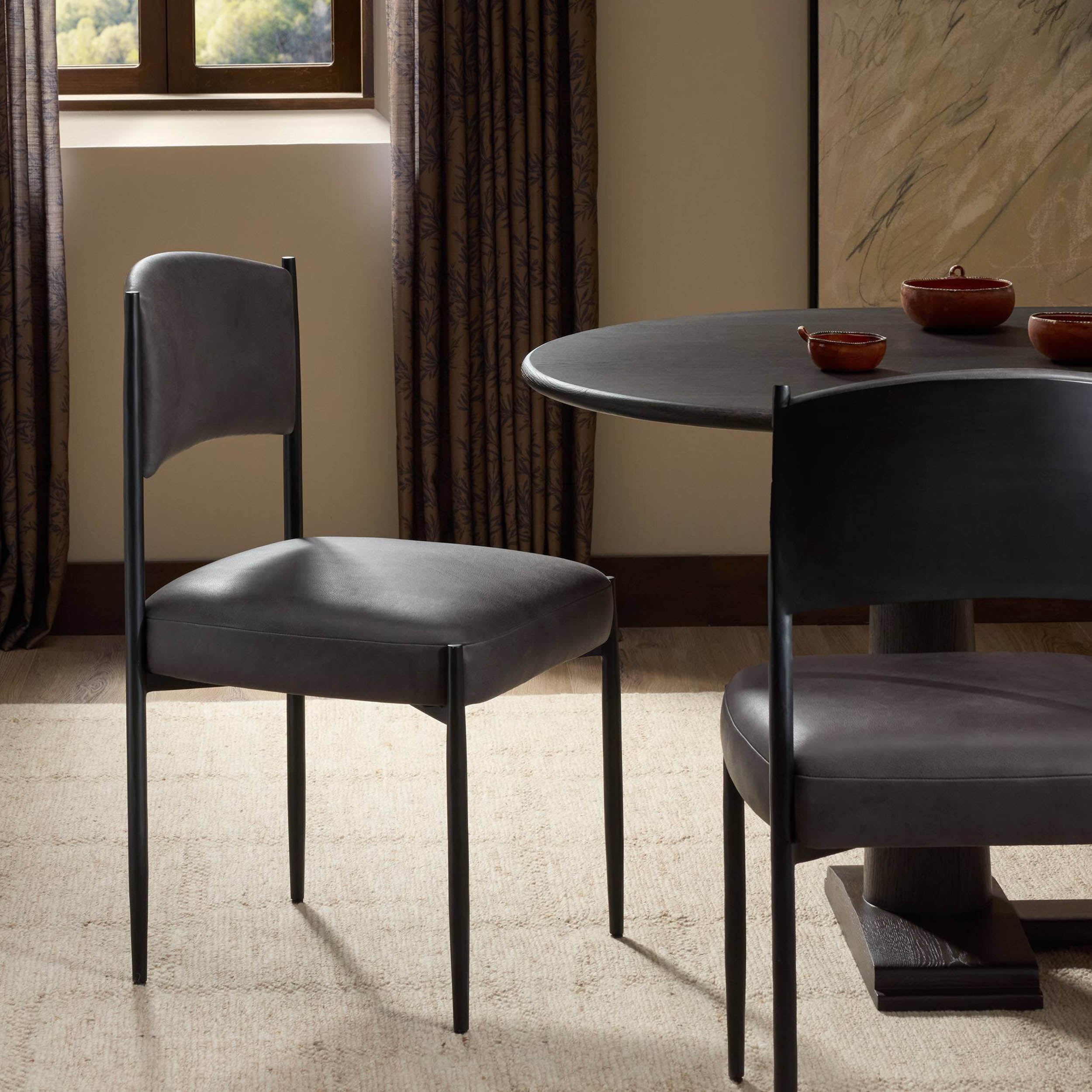 Bellaire Dining Chair, Palermo Black