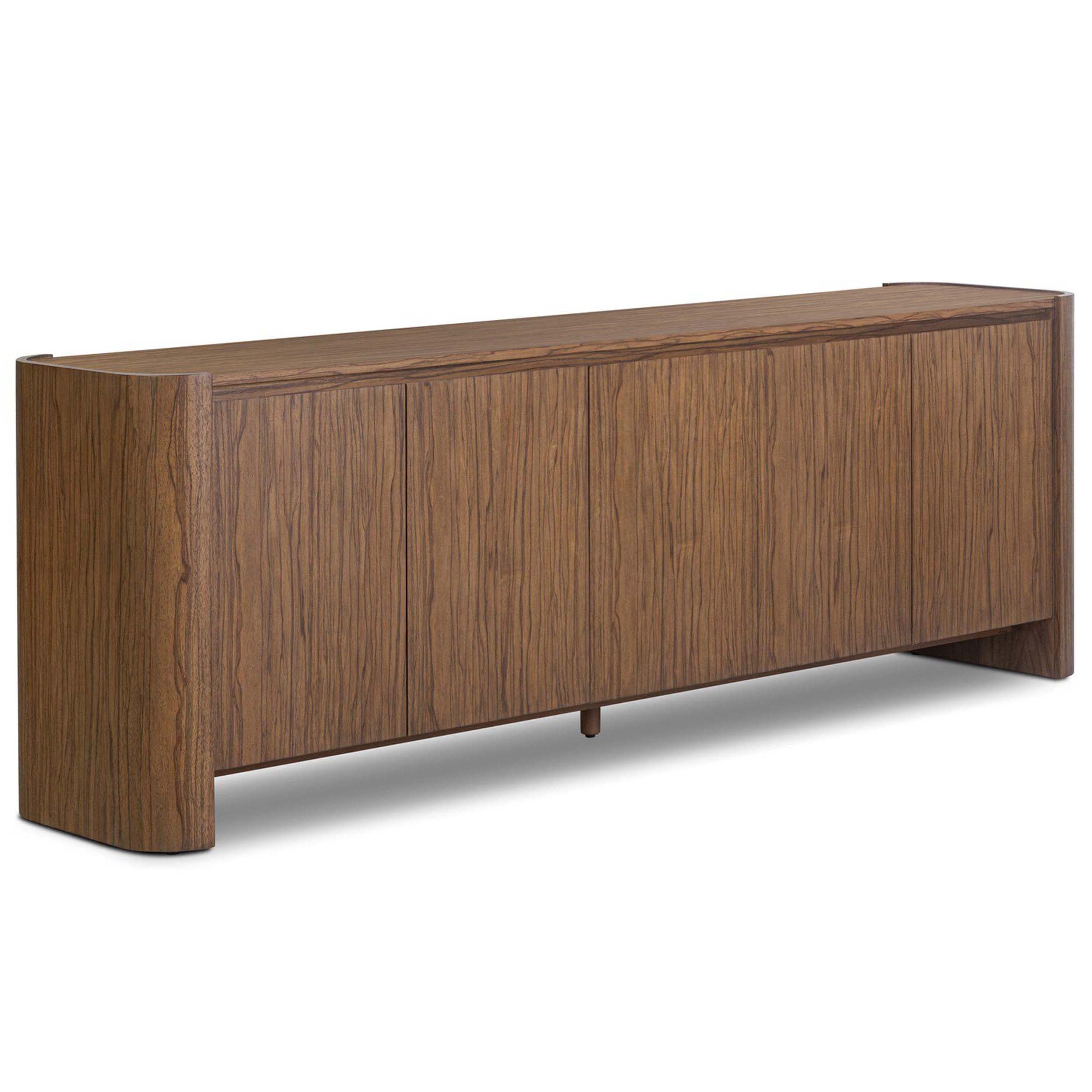 Limba Sideboard, Medium Brown Limba