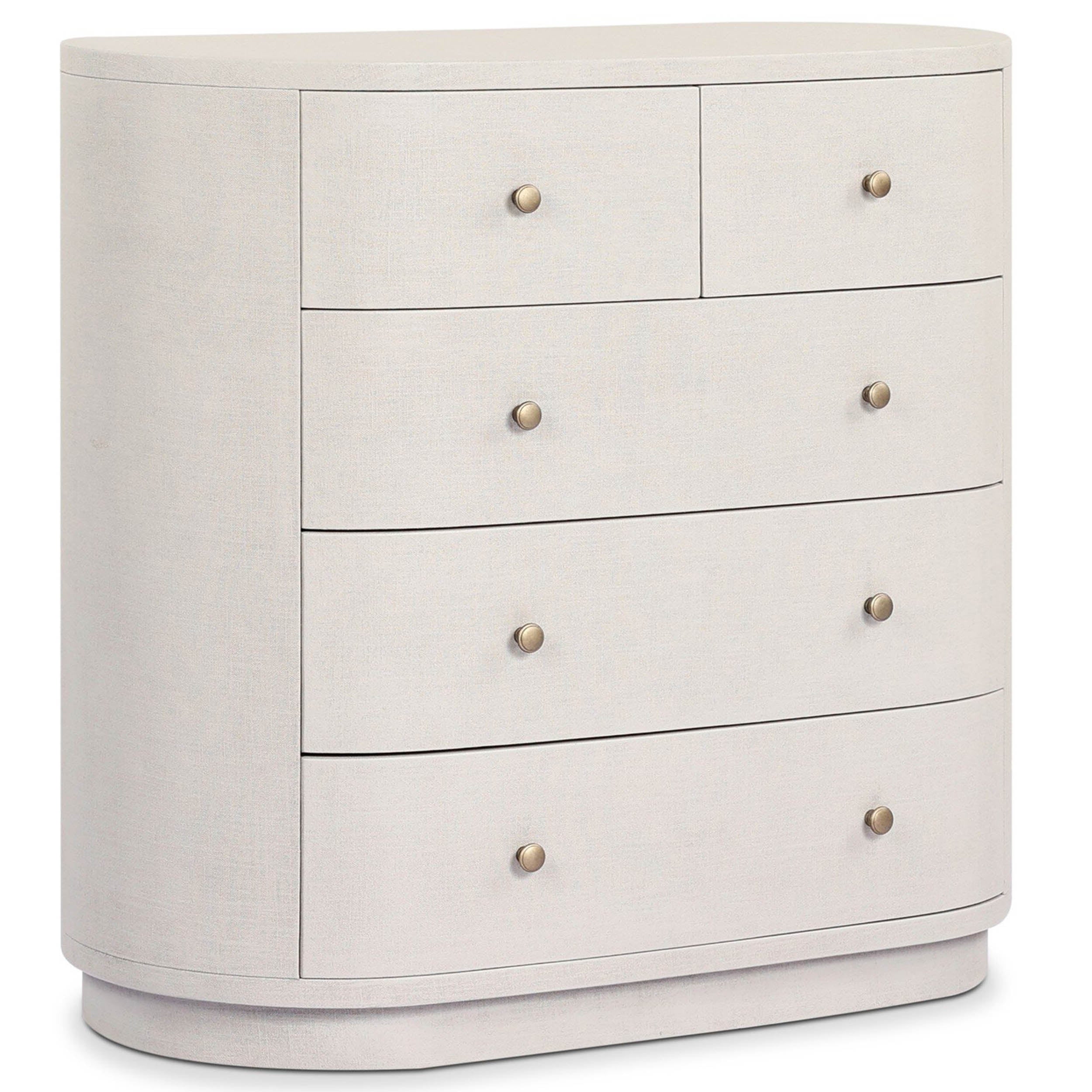 Amelia Chest, Ivory Painted Linen