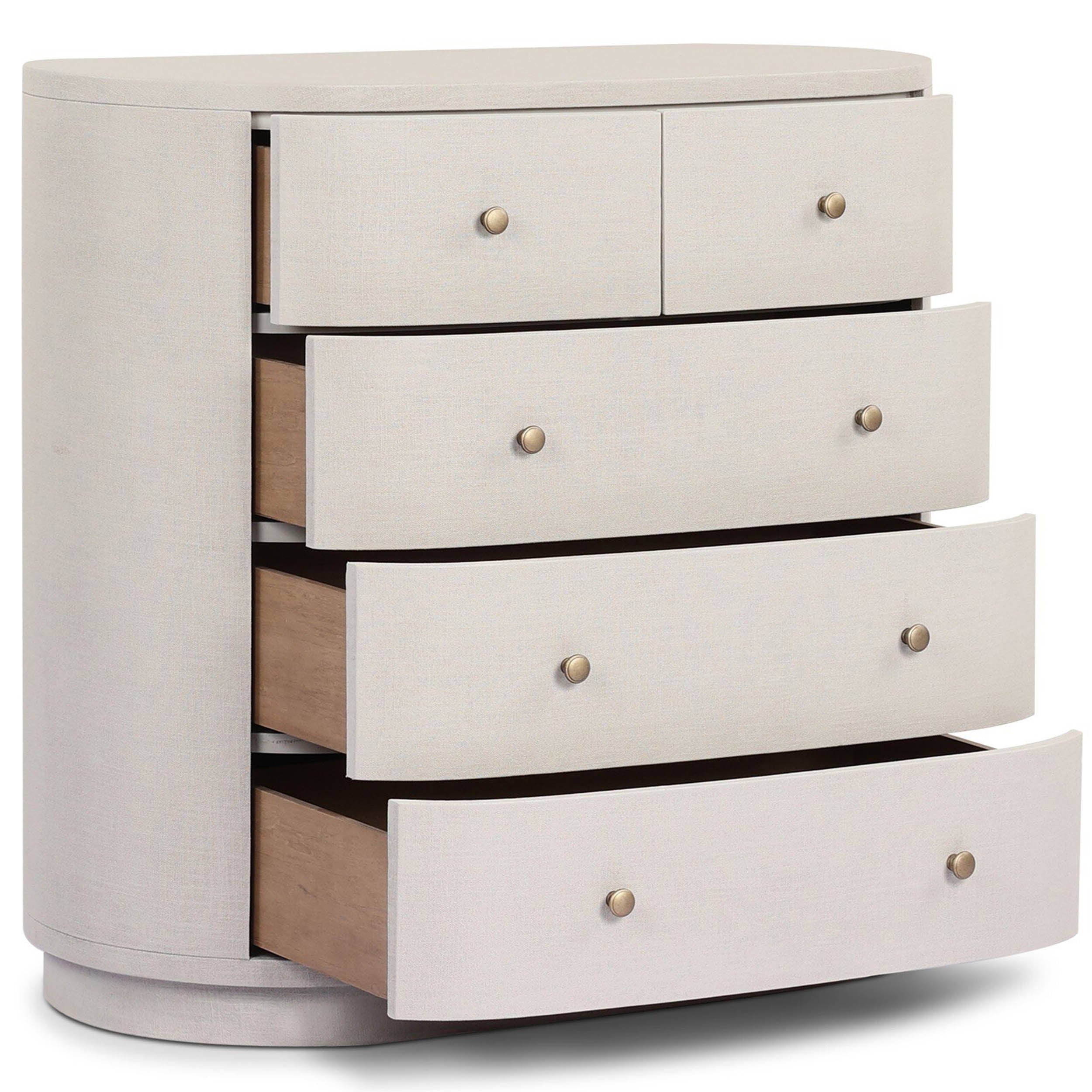 Amelia Chest, Ivory Painted Linen