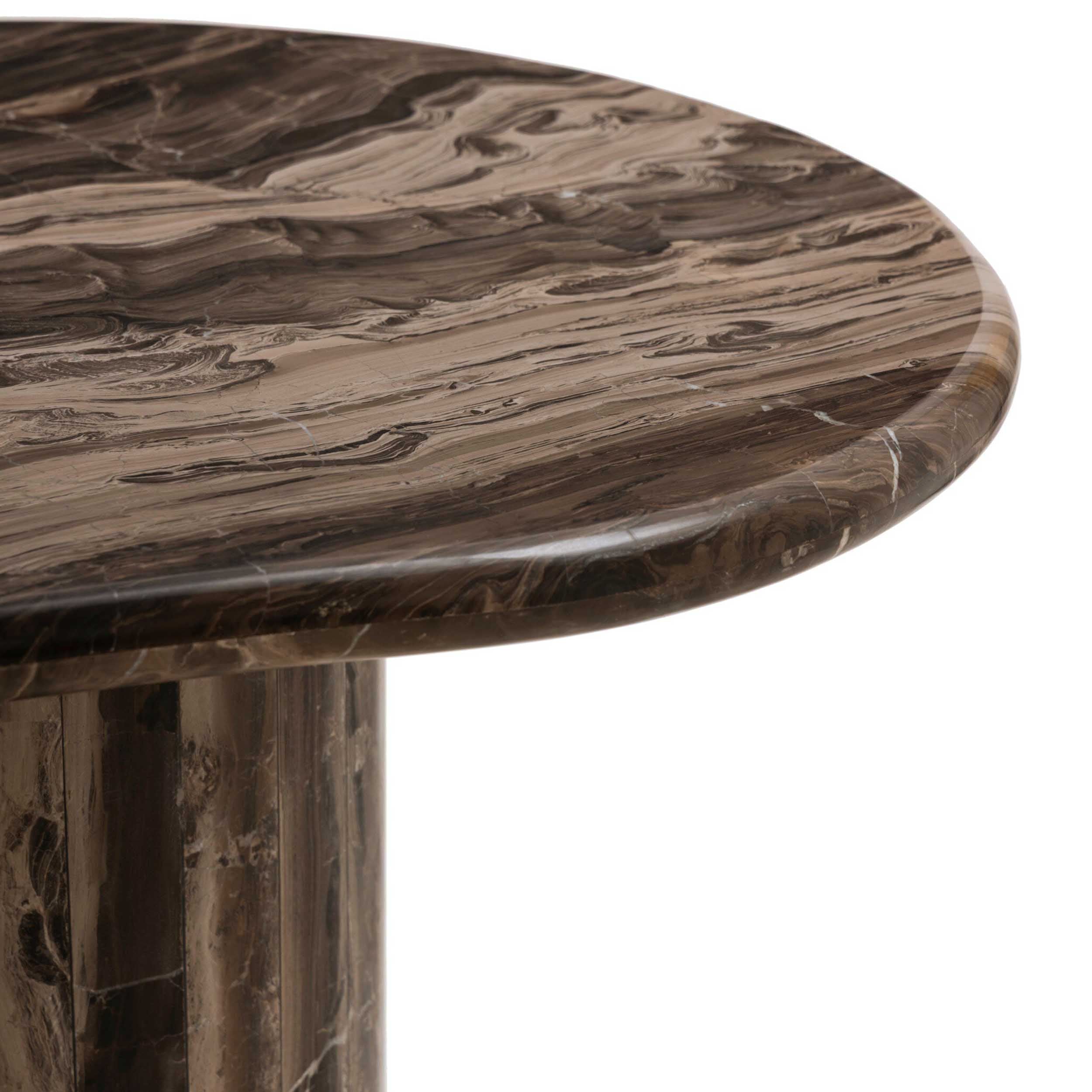 Ponce Desk, Rocky Brown Marble