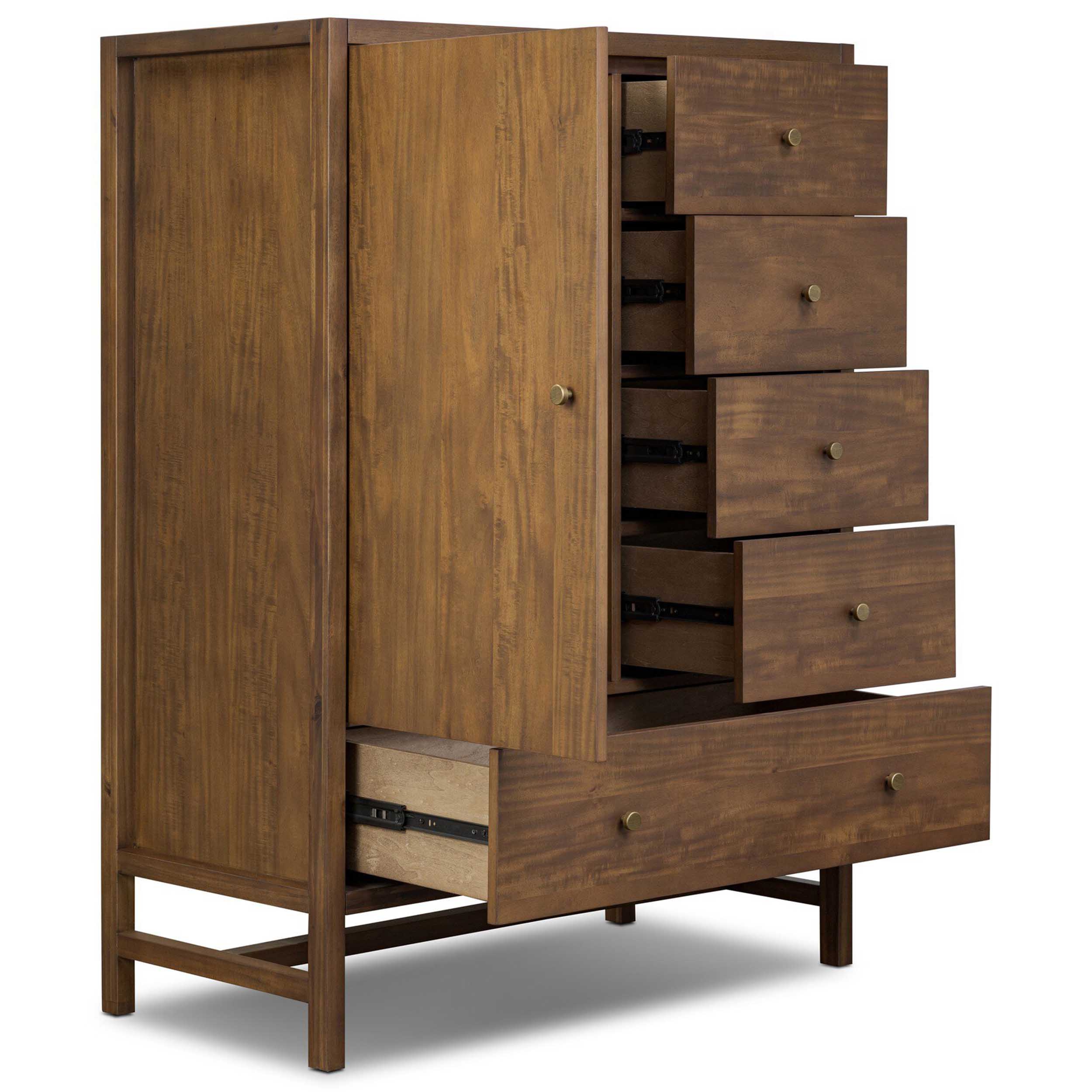 Sullivan Chest, Saddle Tan Veneer