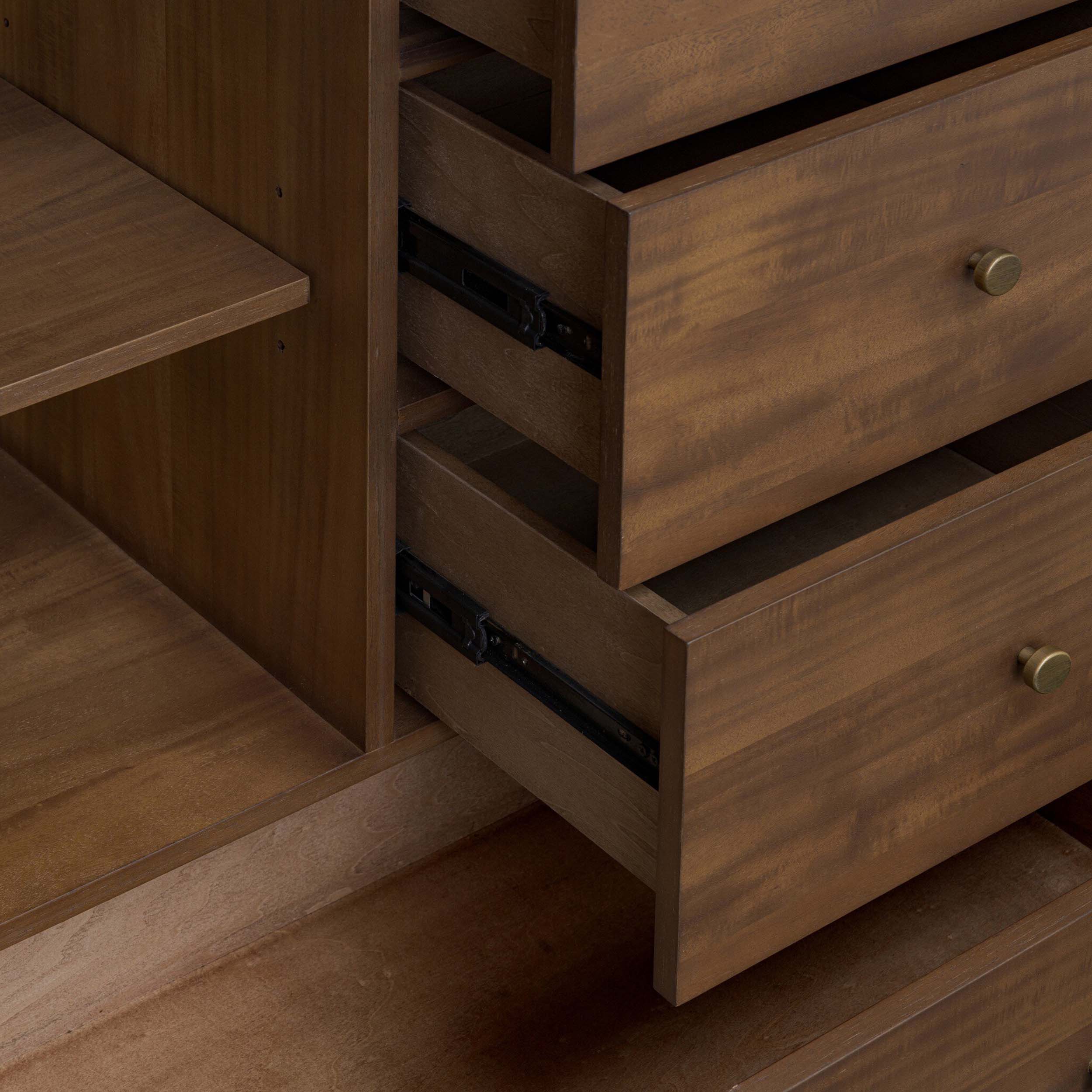 Sullivan Chest, Saddle Tan Veneer