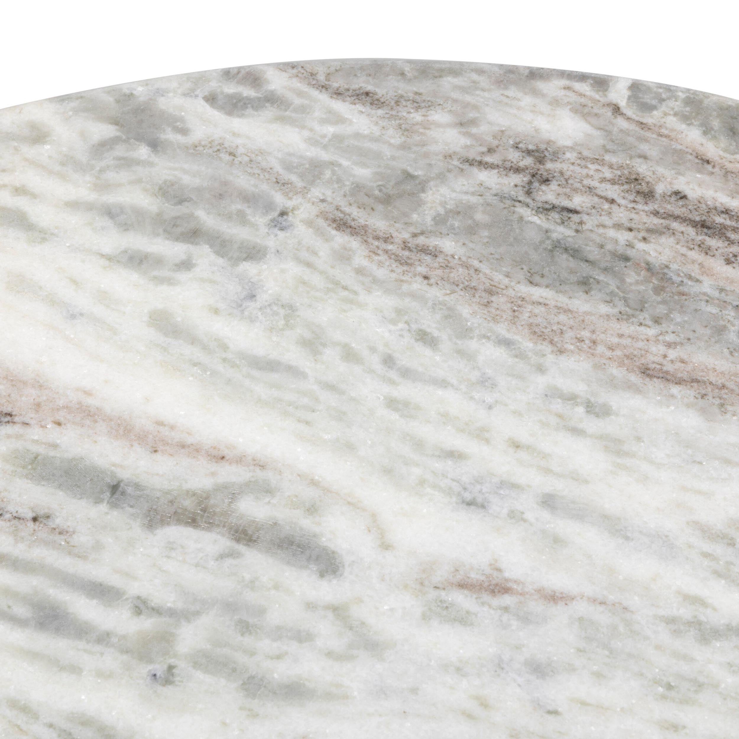 Reeves Dining Table, River Grey Marble
