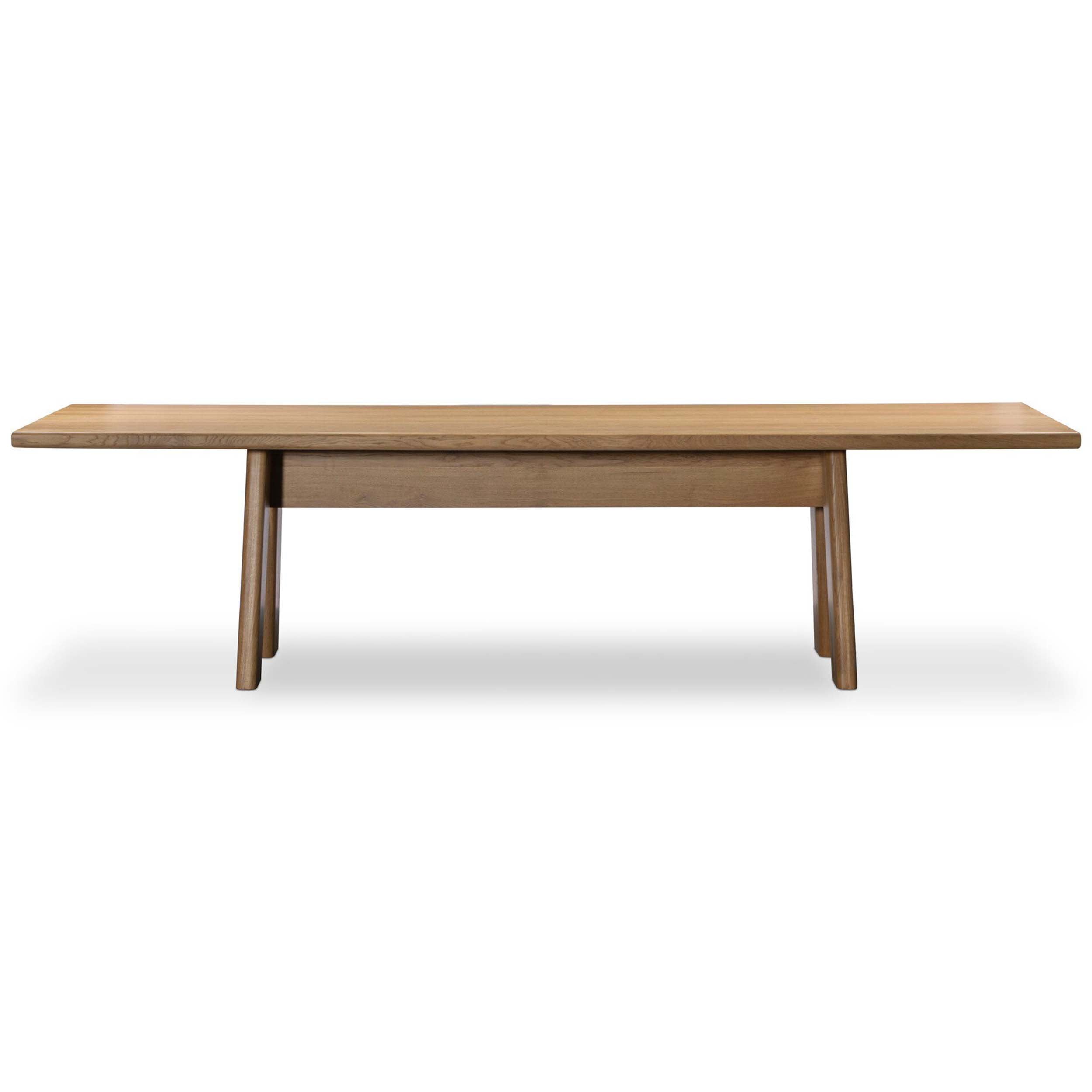Jameson Grand Dining Table, Blonde Oak Veneer