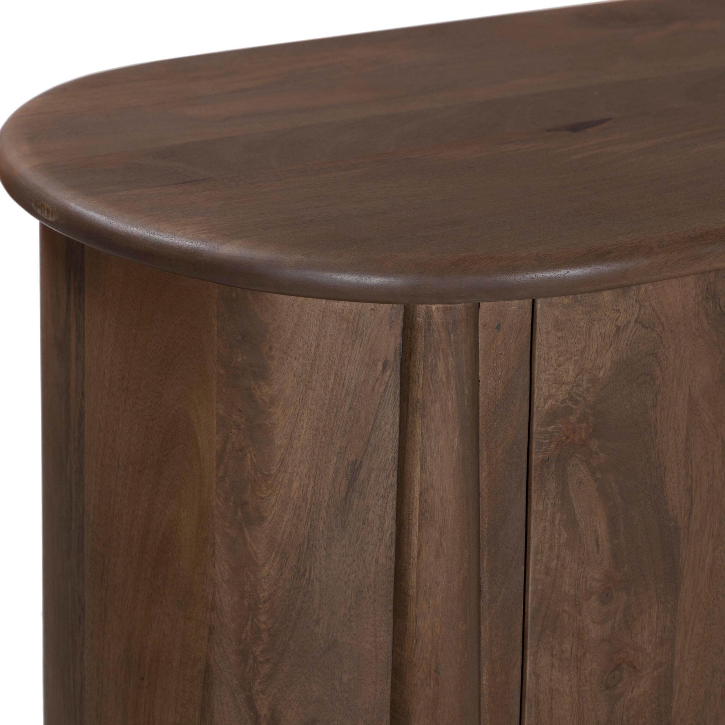 Tindra Sideboard, Washed Taupe Mango