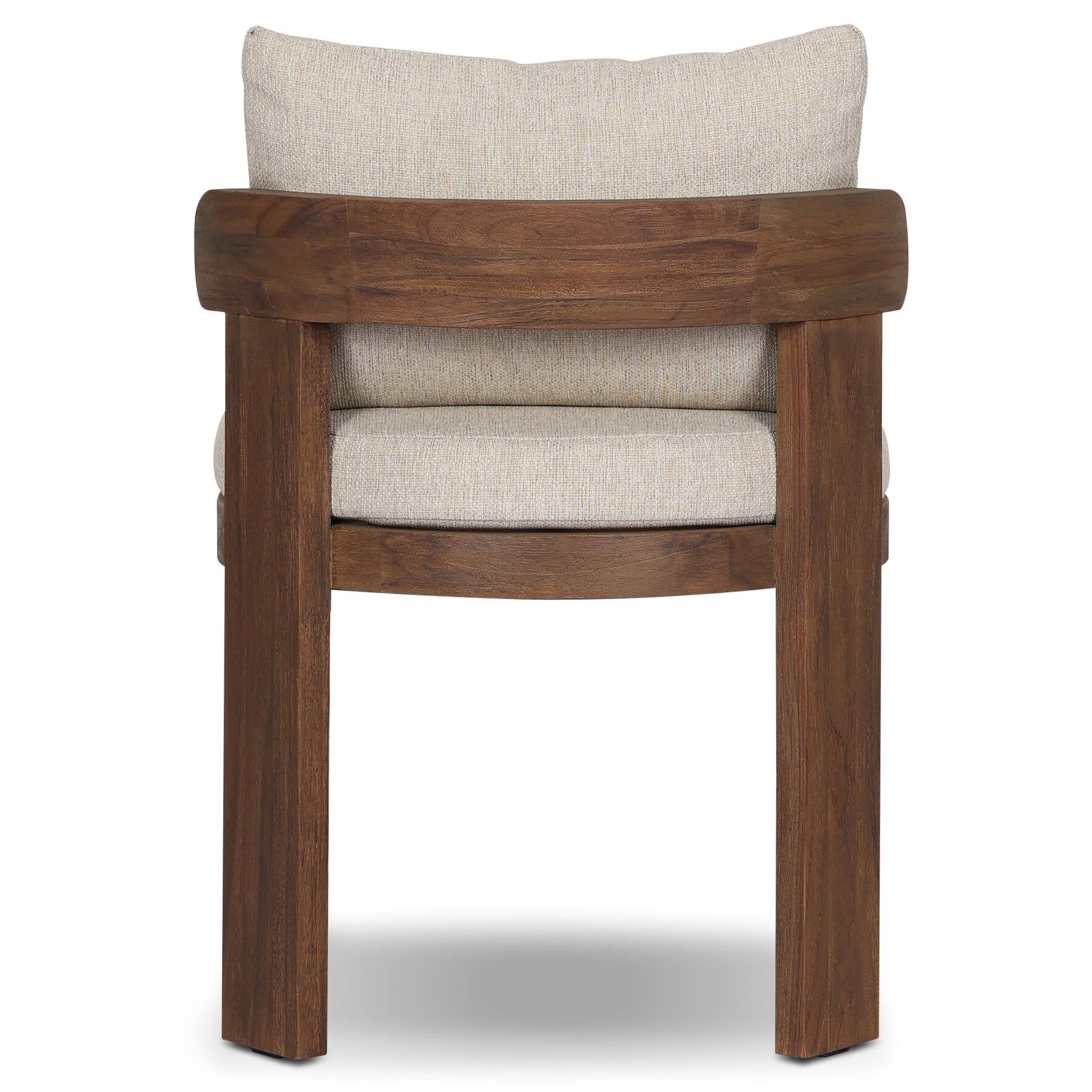 Jackson Outdoor Armless Dining Chair, Ellor Beige