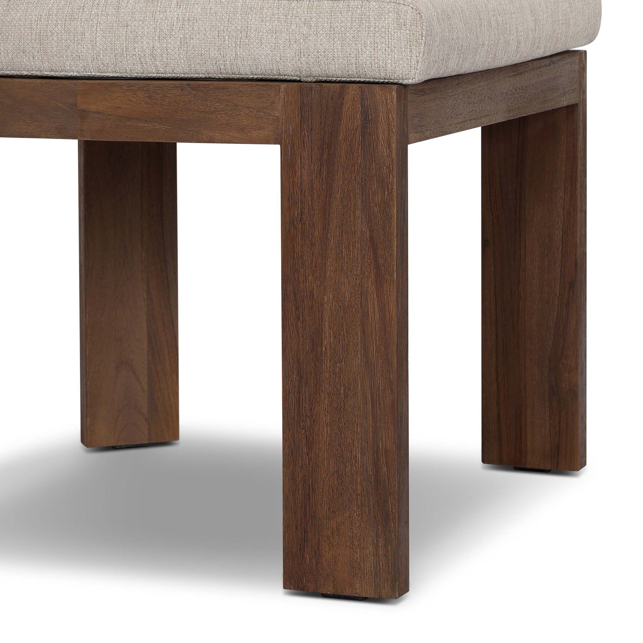 Jackson Outdoor Armless Dining Chair, Ellor Beige
