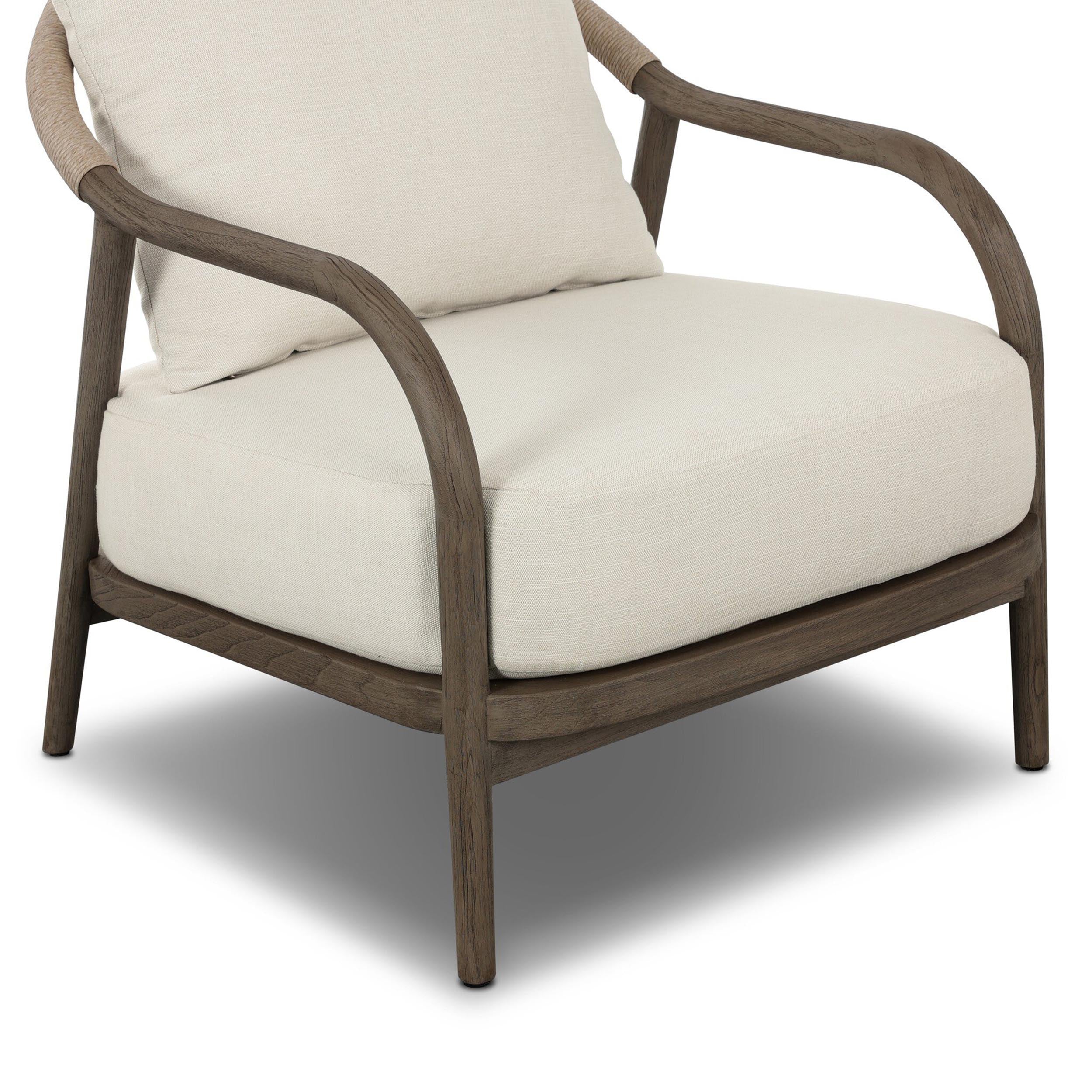 Remi Outdoor Chair, Vergo Cream