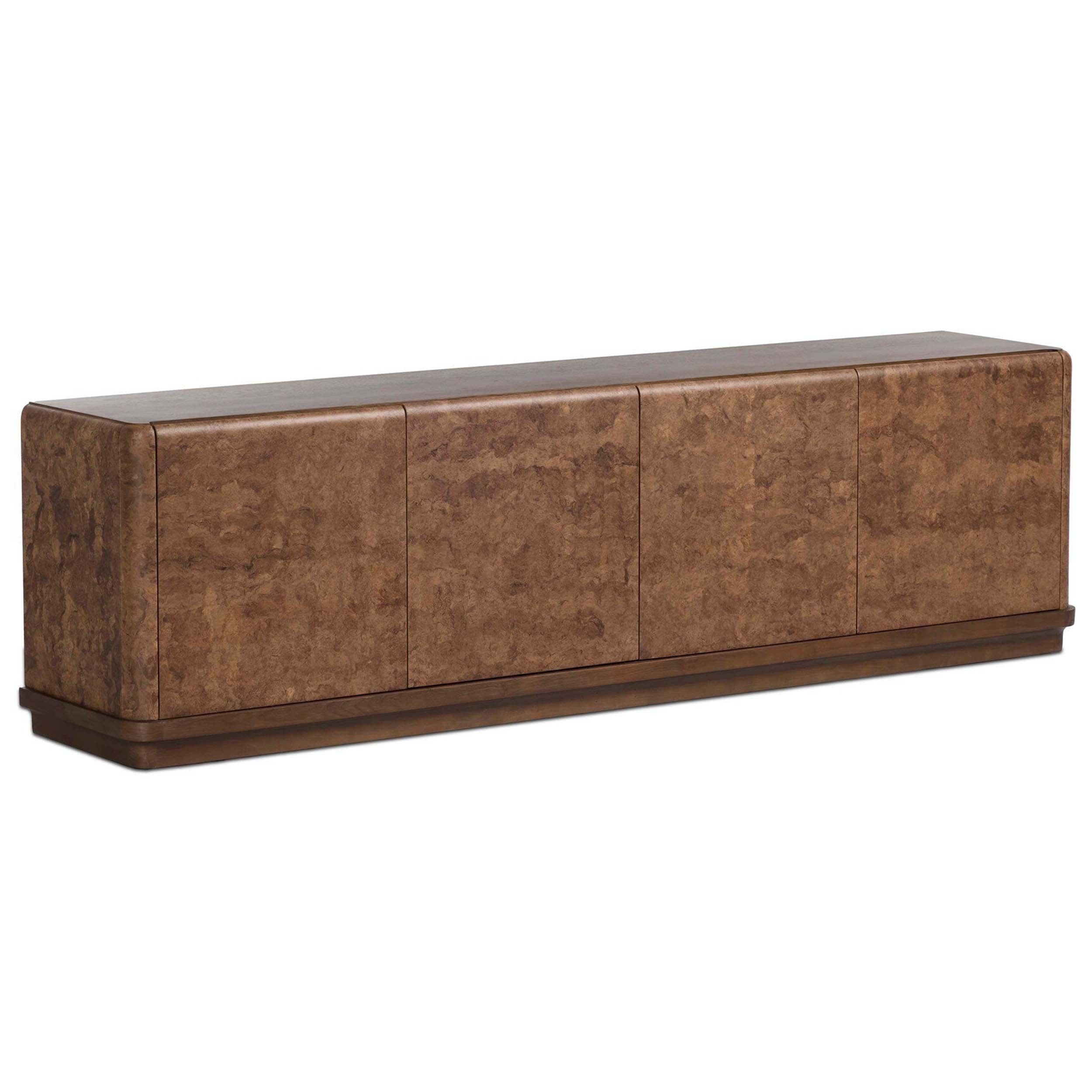 Cambros Media Console, Dark Bark Paper