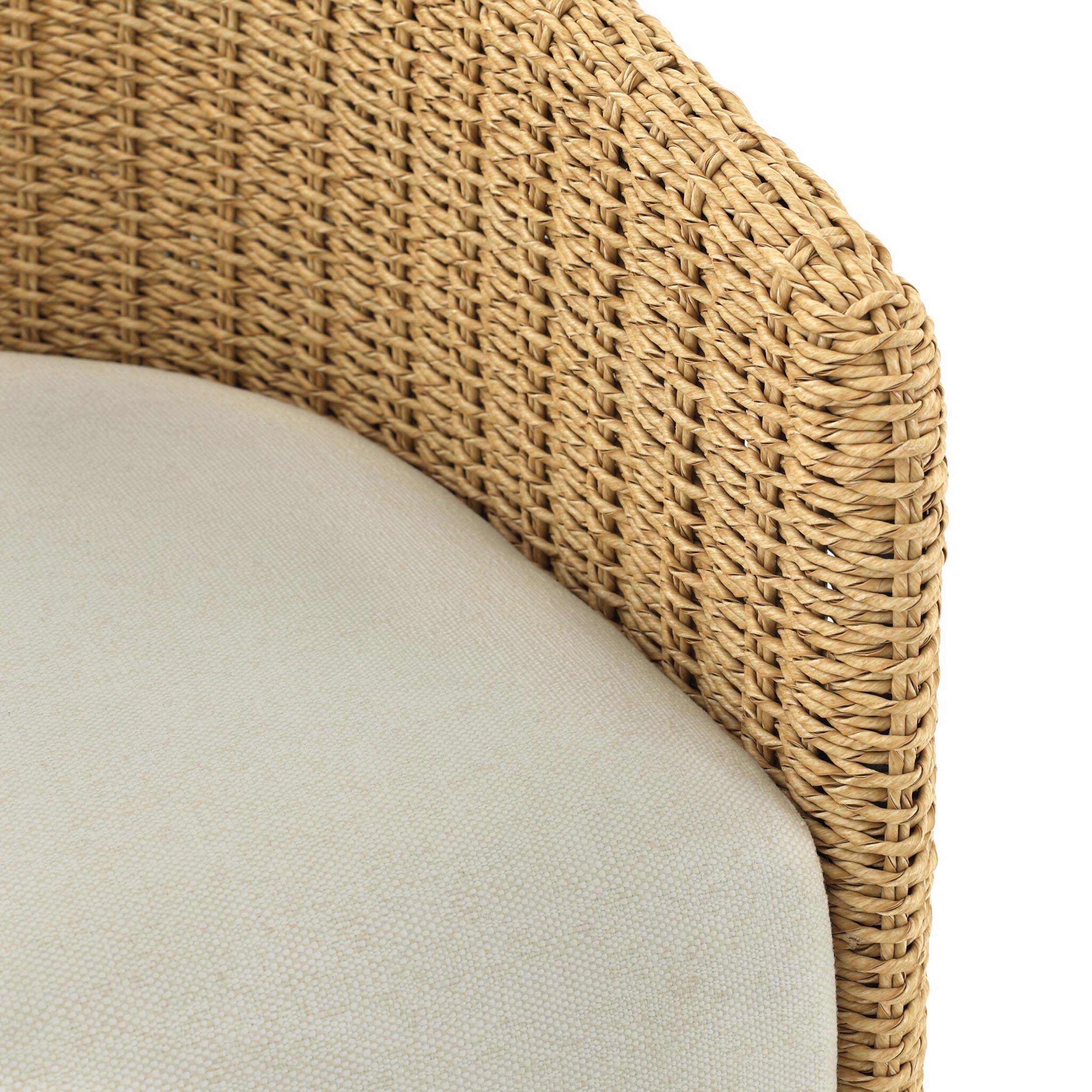 Maven Outdoor Dining Chair, Alessi Linen