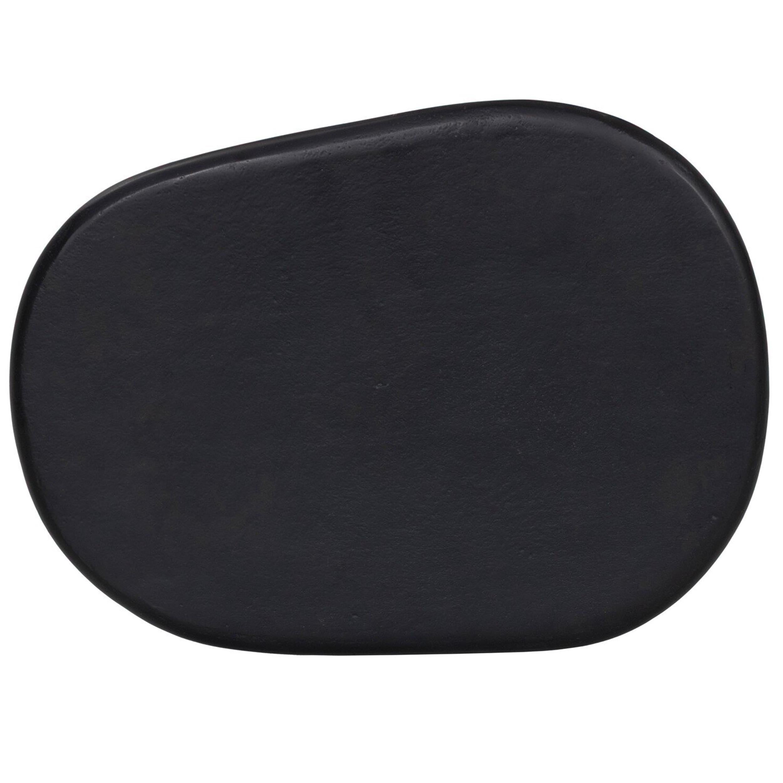 Bray Outdoor End Table, Black Antique