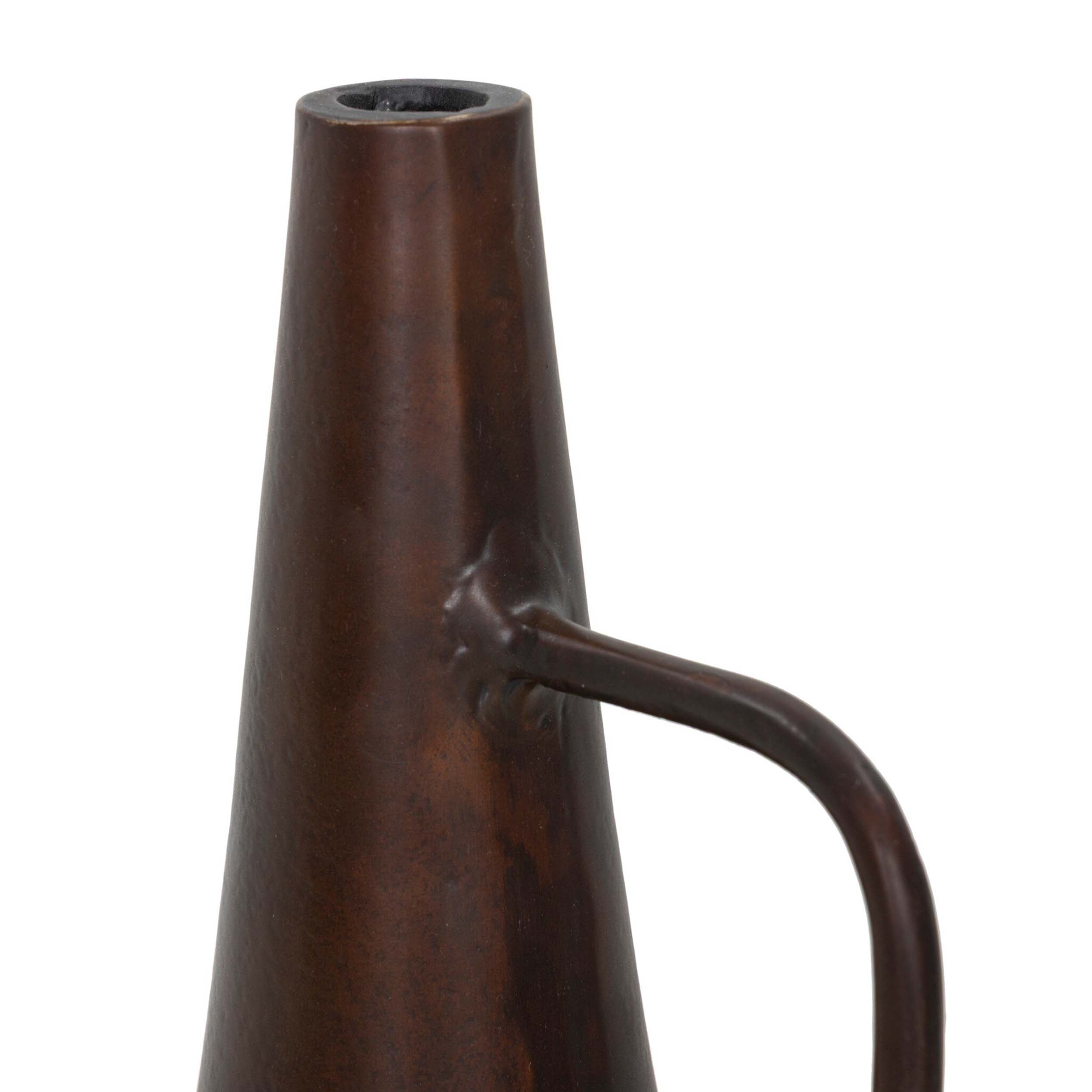 Tamba Vase Set, Antique Rust