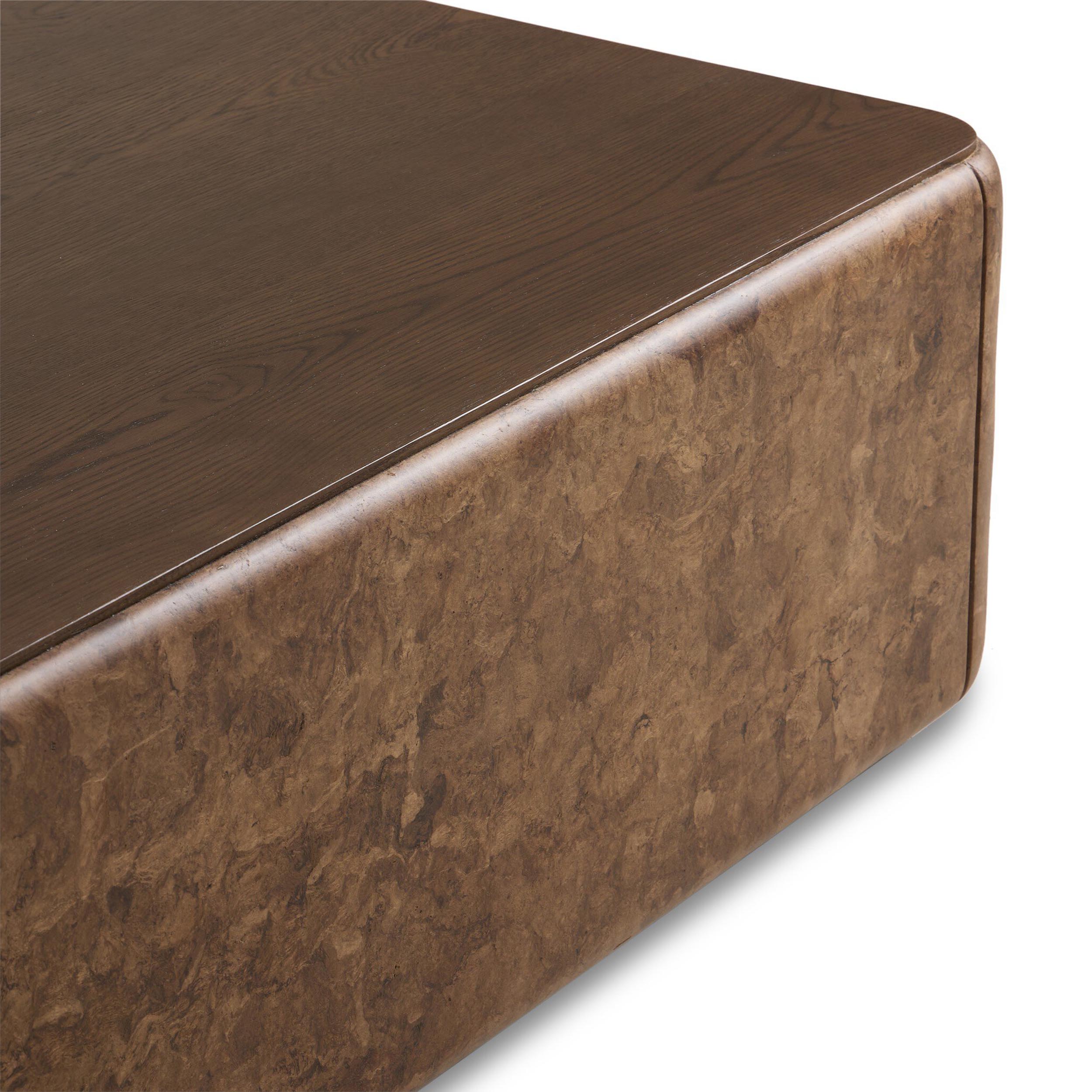 Lola Coffee Table, Chestnut Oak Veneer