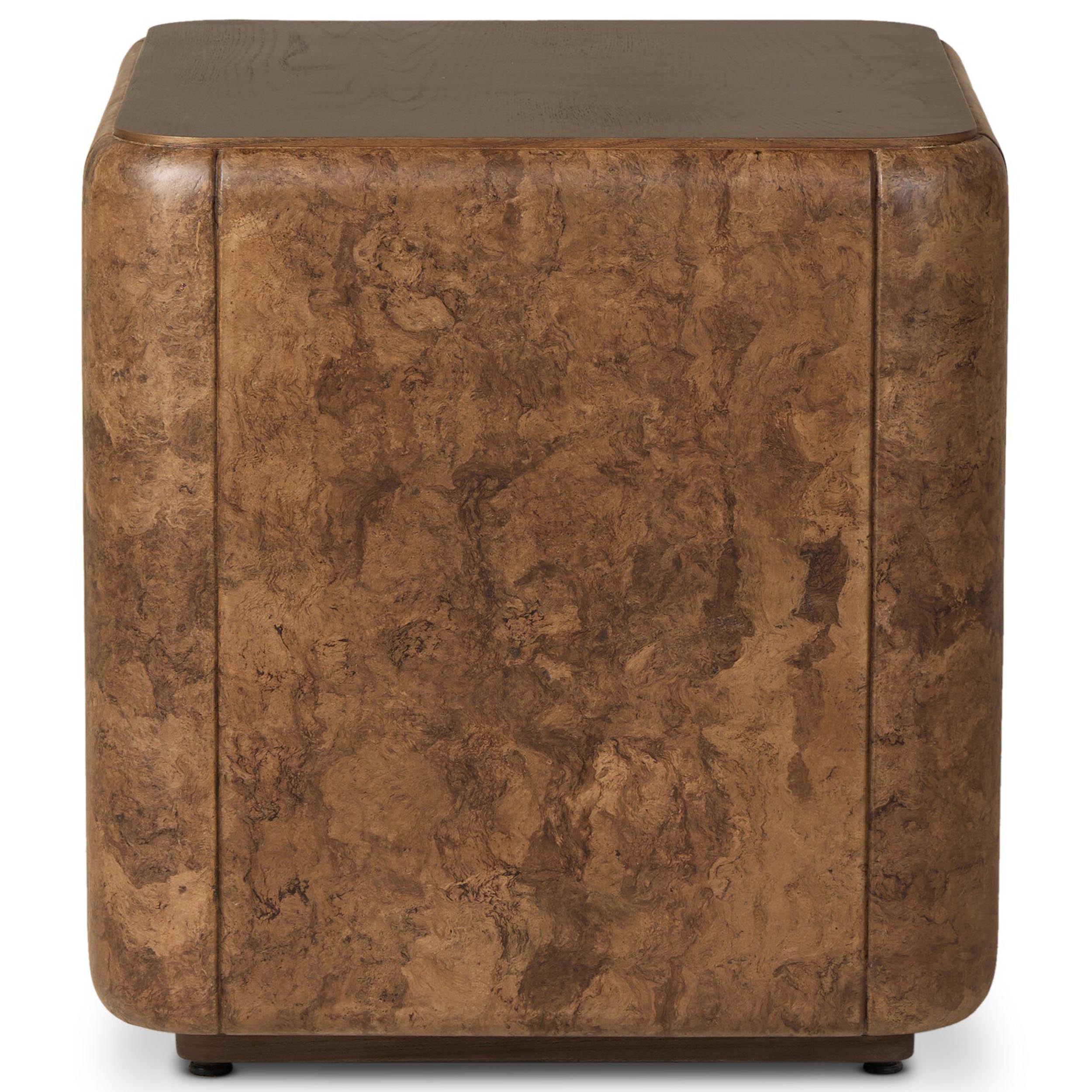 Lola End Table, Chestnut Oak Veneer
