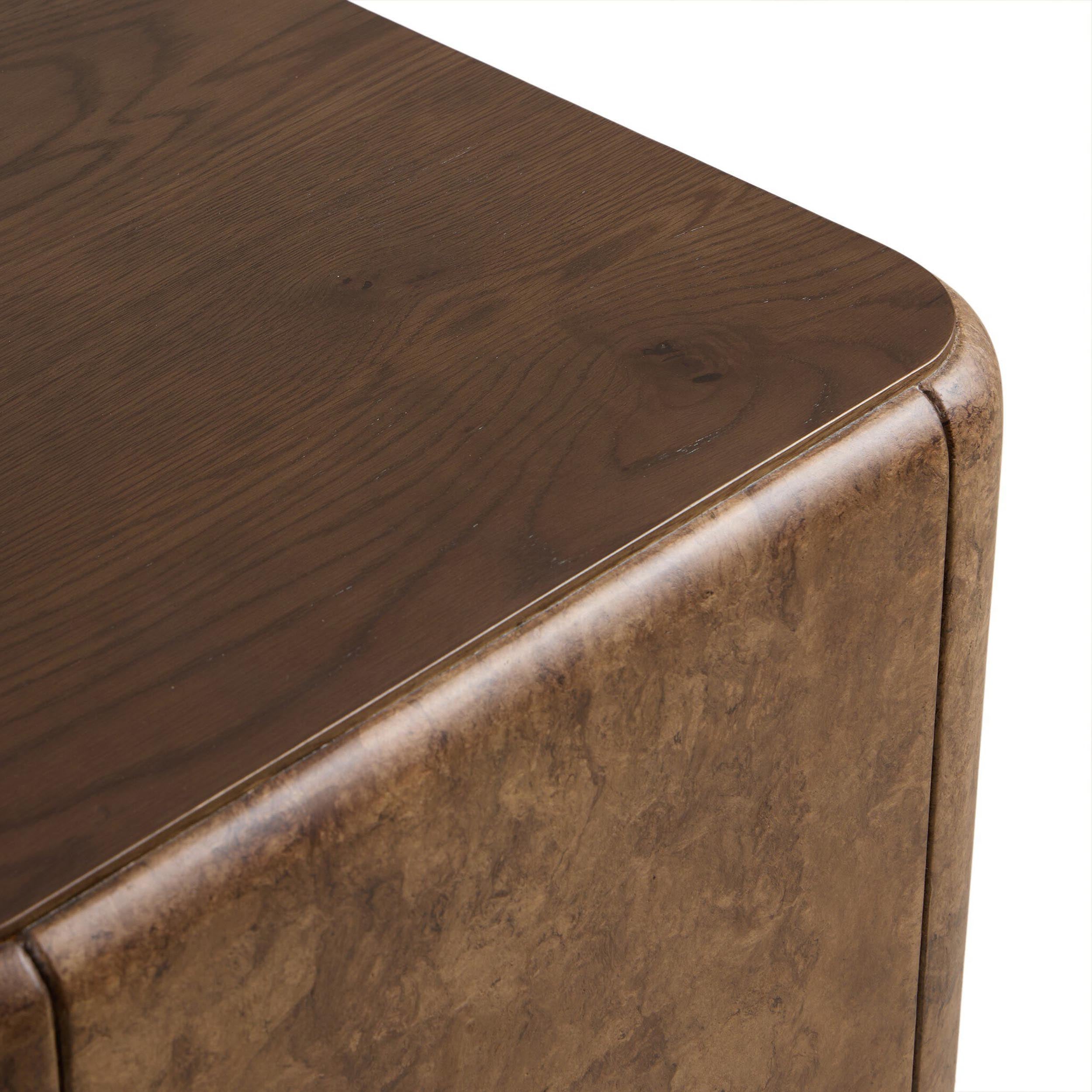 Lola End Table, Chestnut Oak Veneer