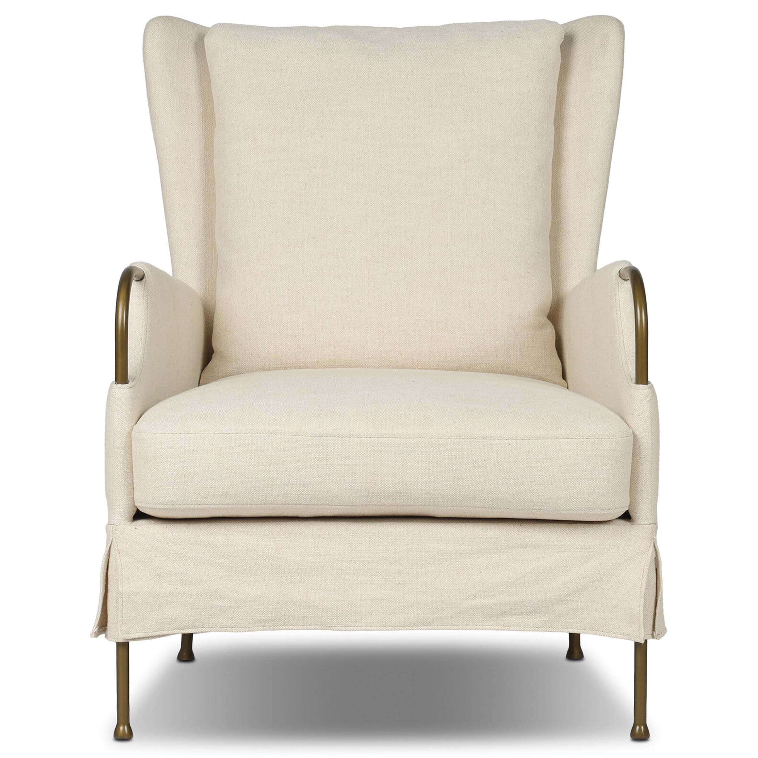 Jenaya Chair, Bergamo Parchment