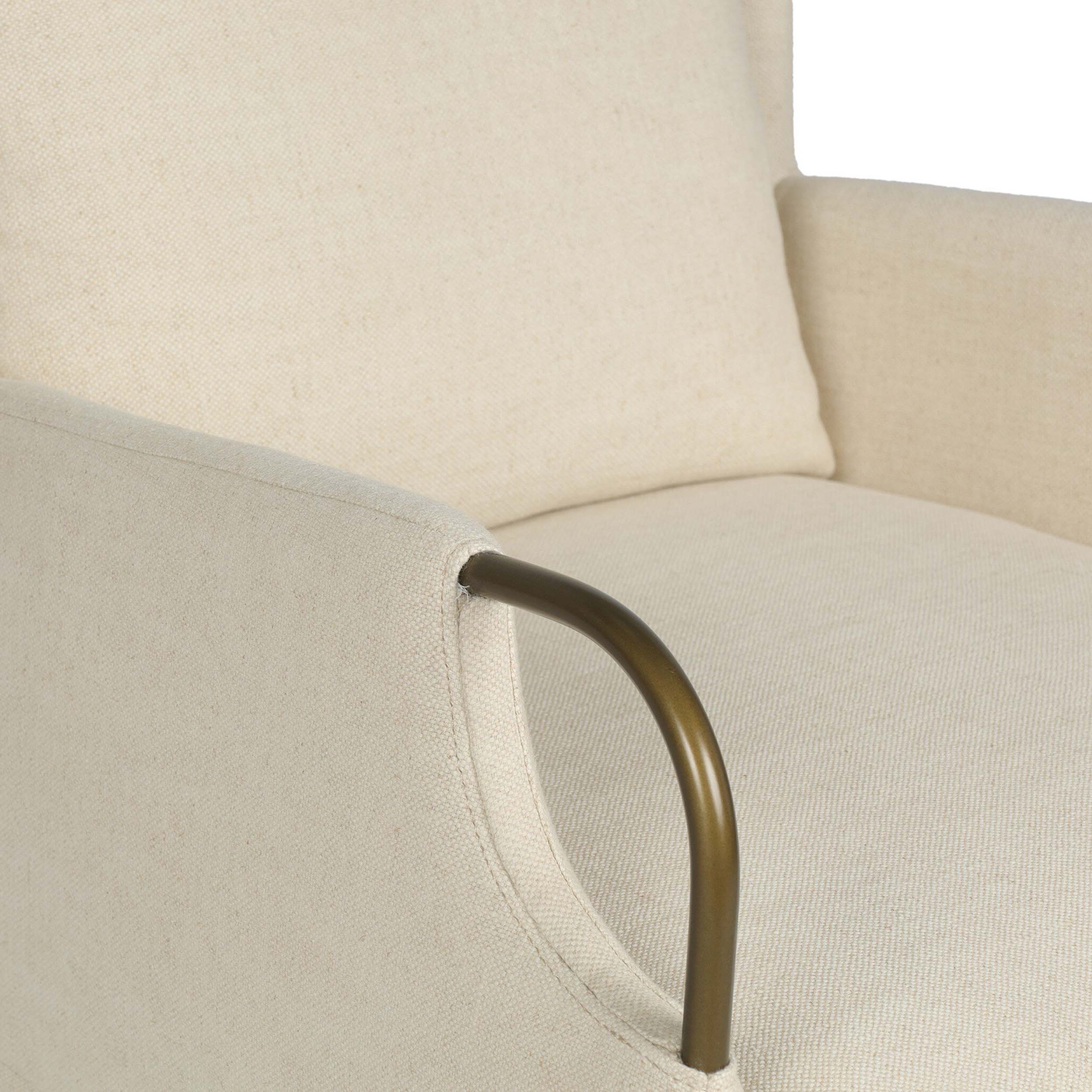 Jenaya Chair, Bergamo Parchment