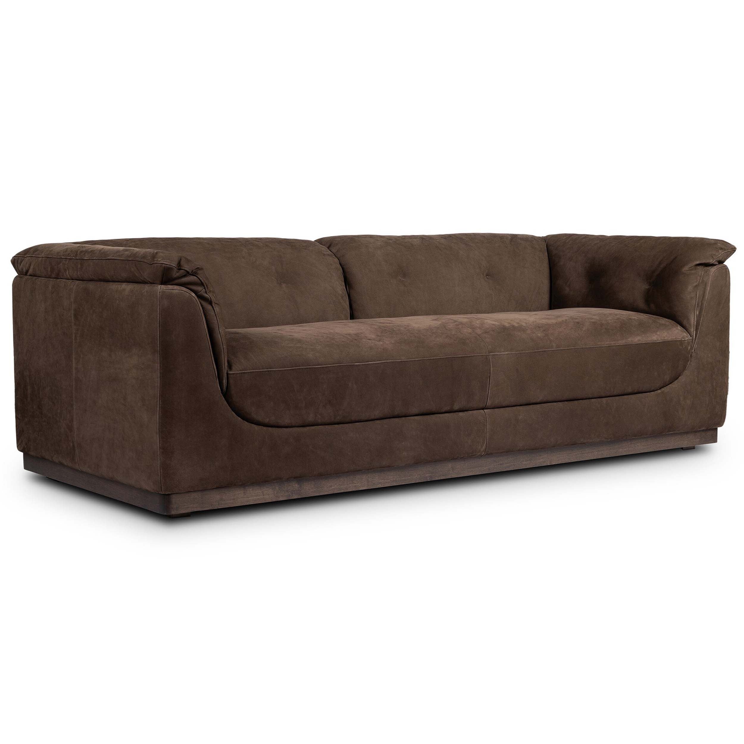 Santino Sofa, Nubuck Cigar