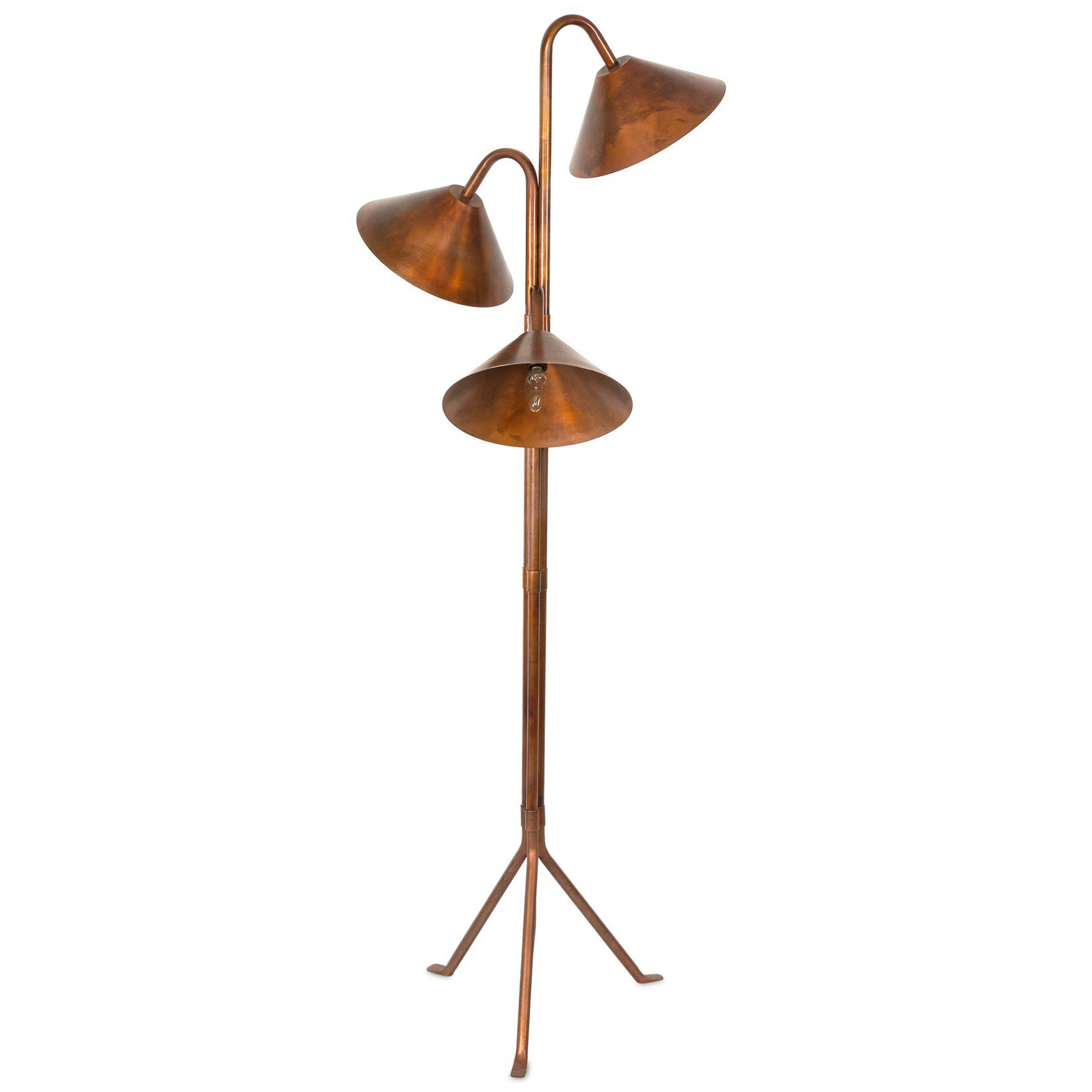 Asten Floor Lamp, Iridescent Acid Wash
