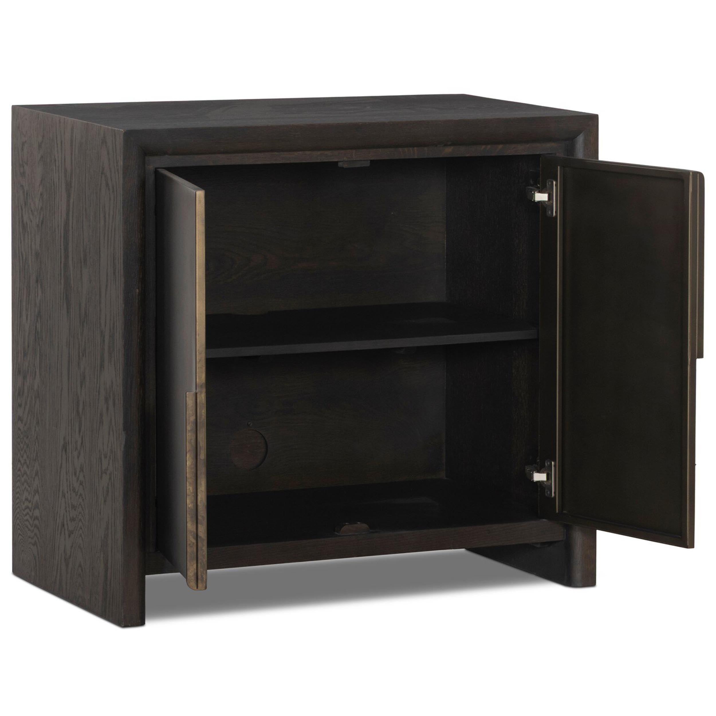 Arlington Small Cabinet, Espresso Oak
