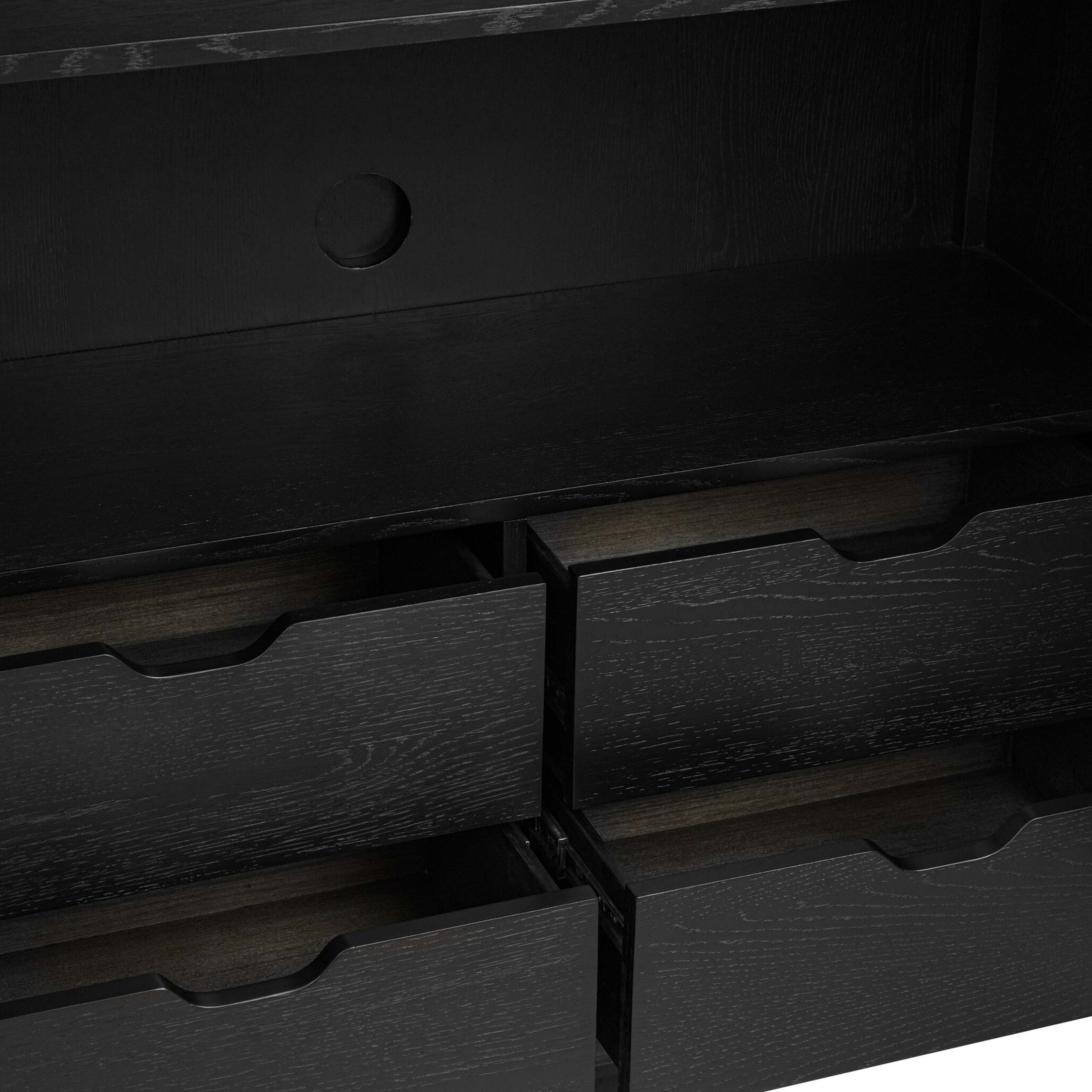 Rosedale Cabinet, Ebony Oak Veneer