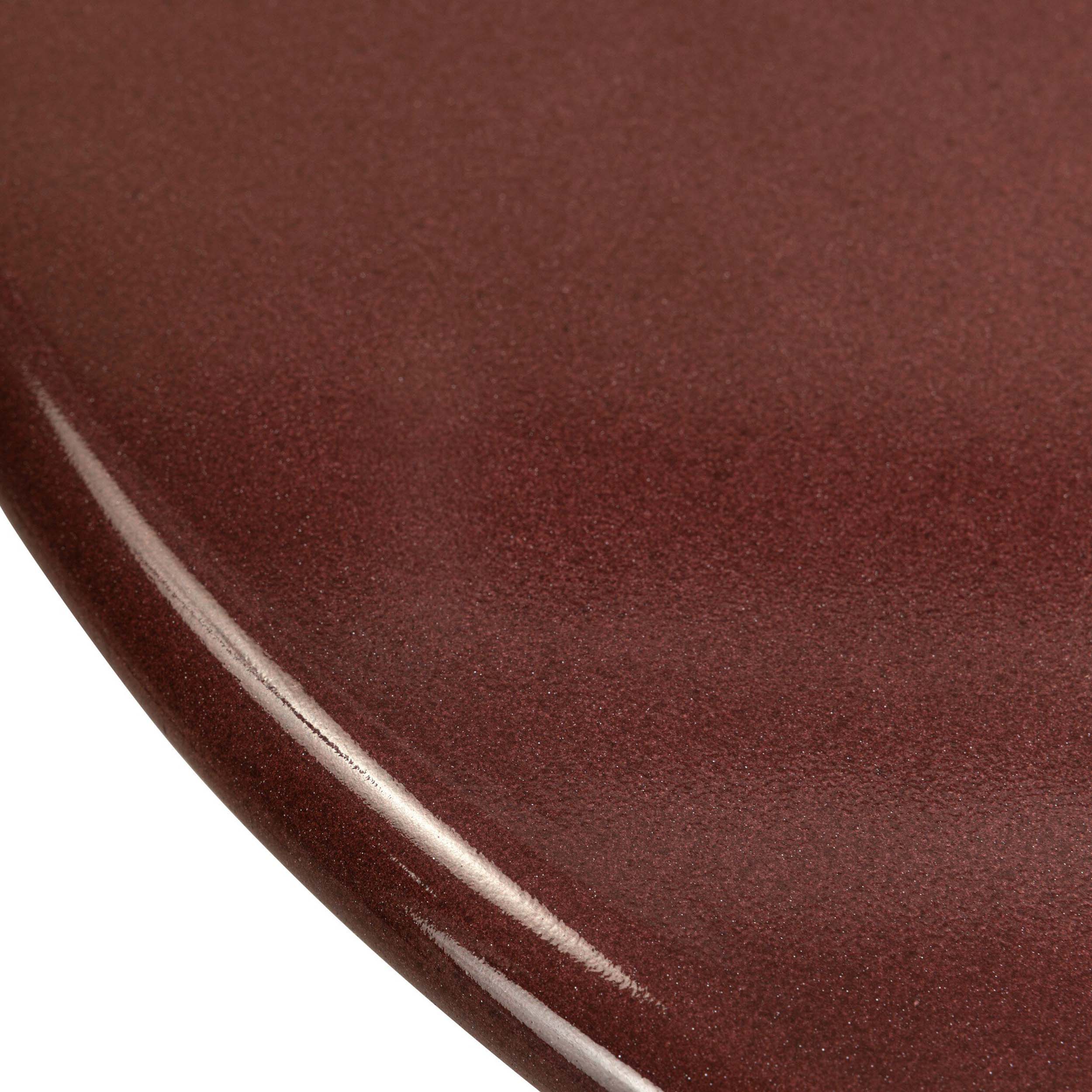 Vernon Bar Table, Smooth Red Concrete