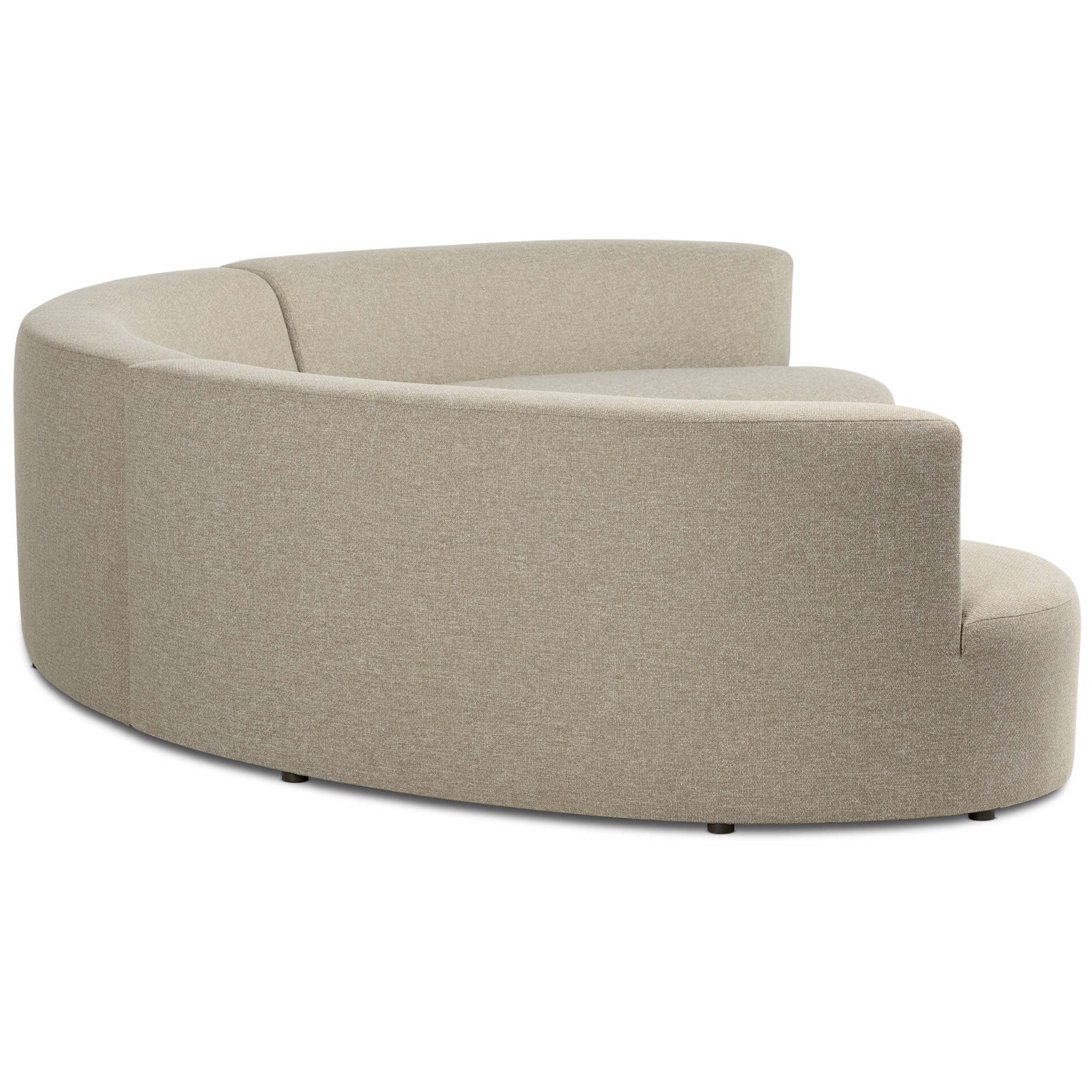 Opal Outdoor 3-Piece Sectional, Hayes Smoke