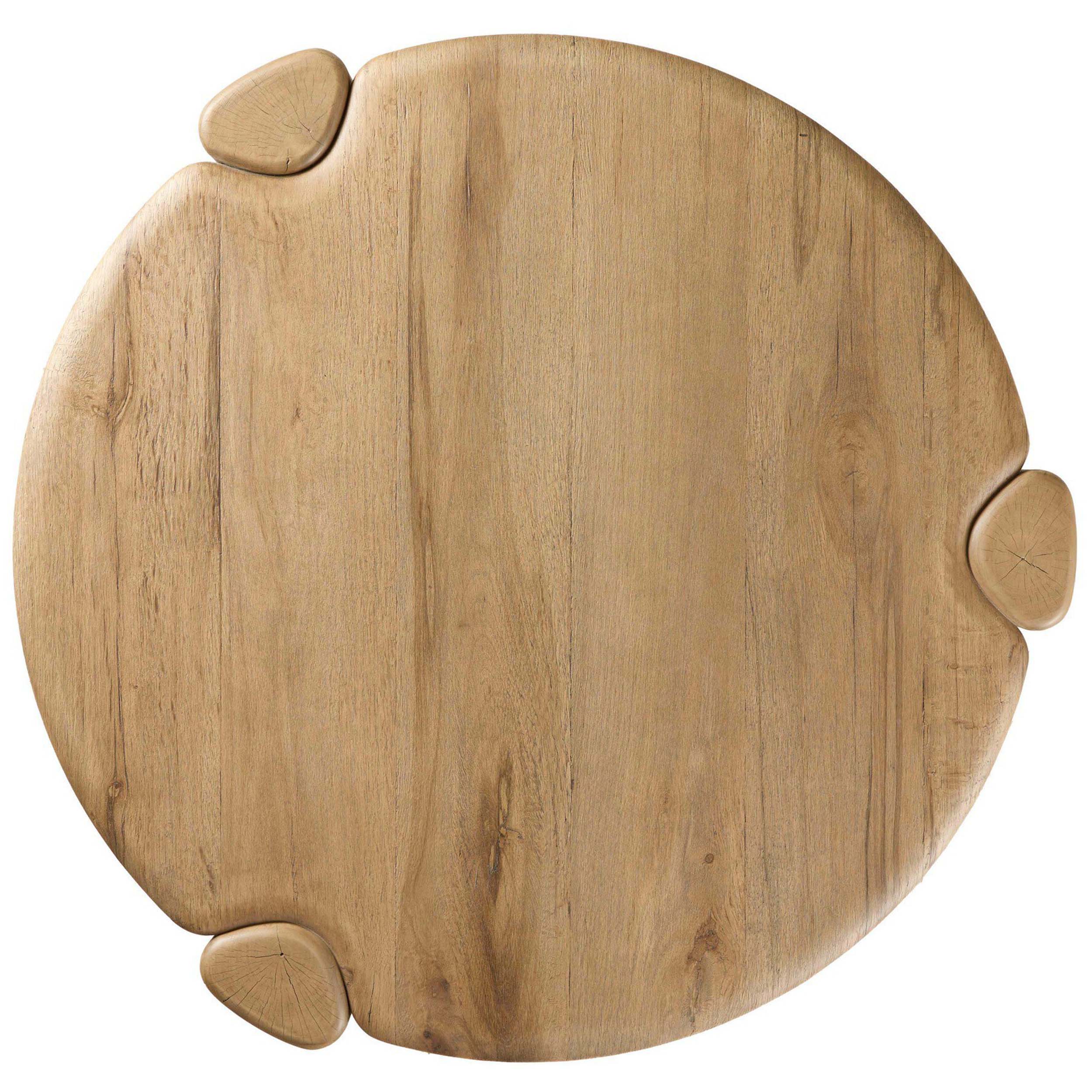 Toman Coffee Table, Rustic Oak Veneer