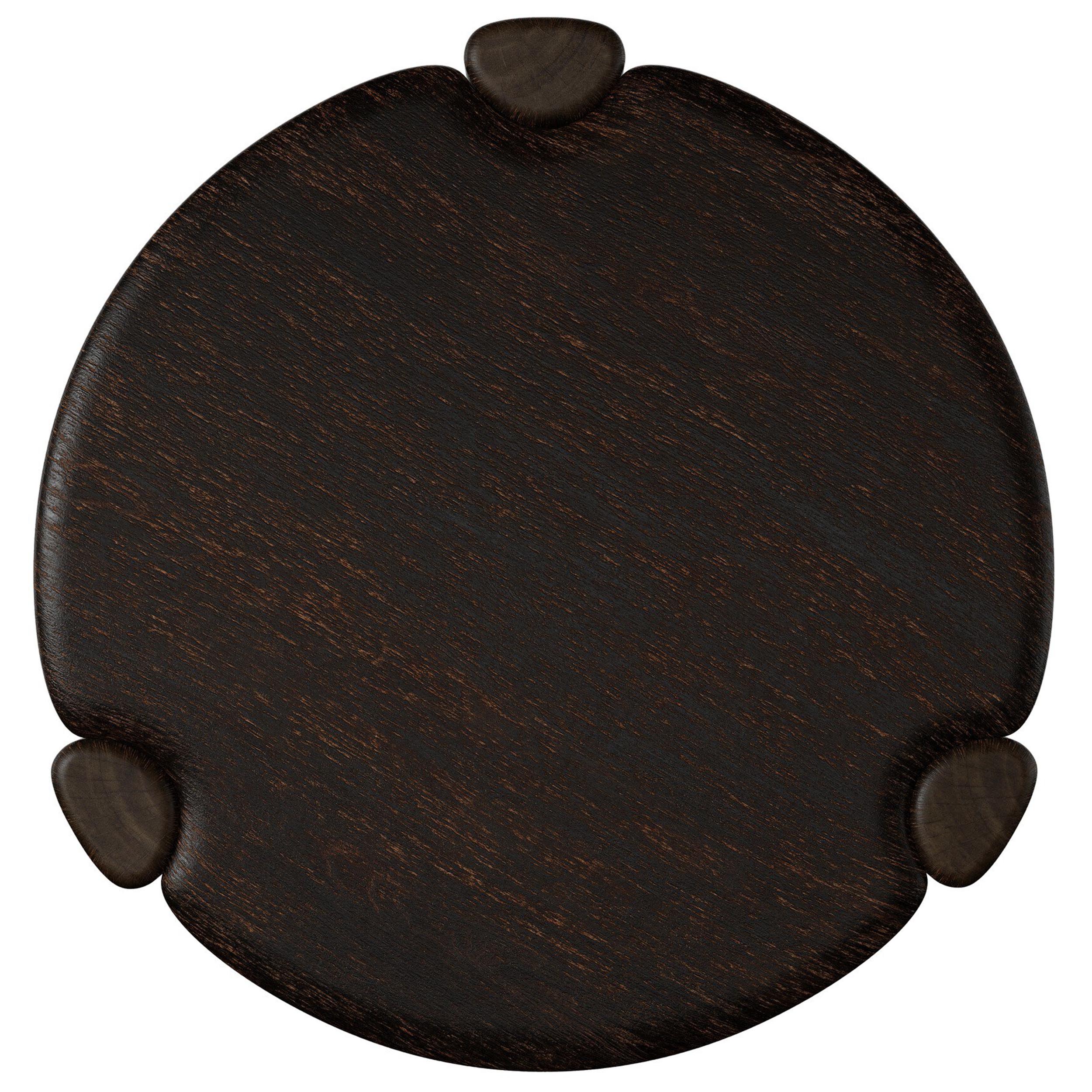 Toman Coffee Table, Ebony Rustic Oak