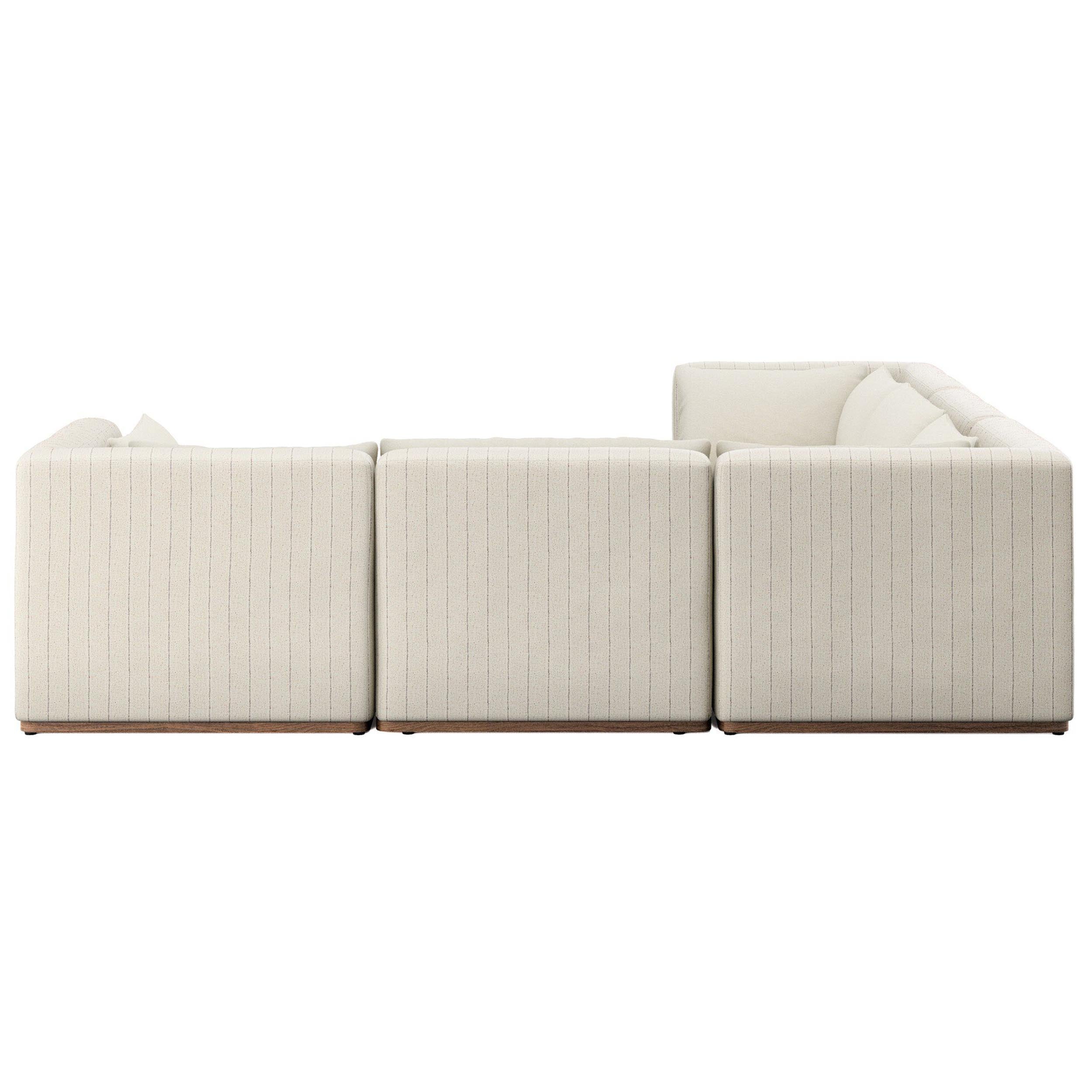 Adler Outdoor 5-Piece Sectional, Amalfi Natural