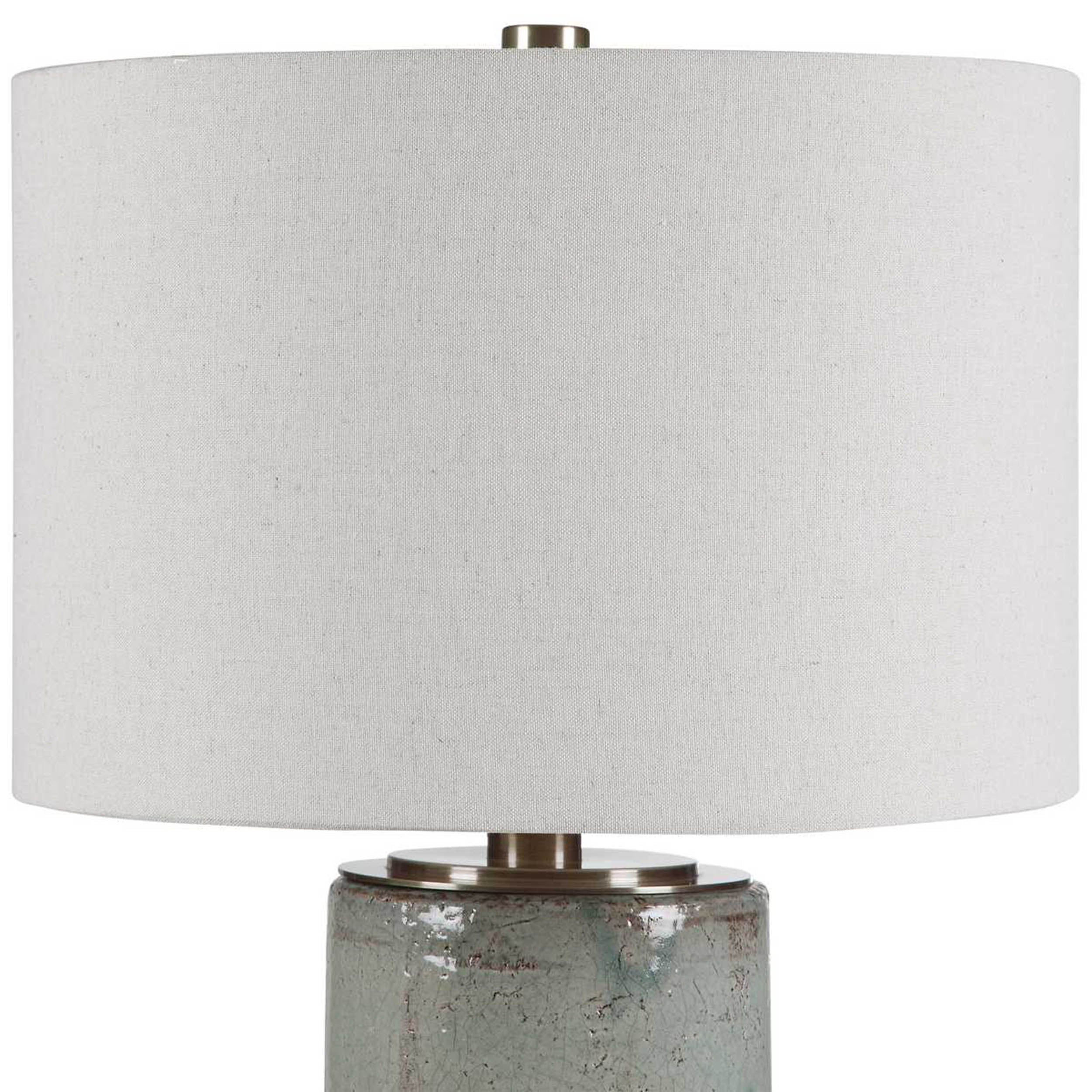 Callais Table Lamp, Sage Green