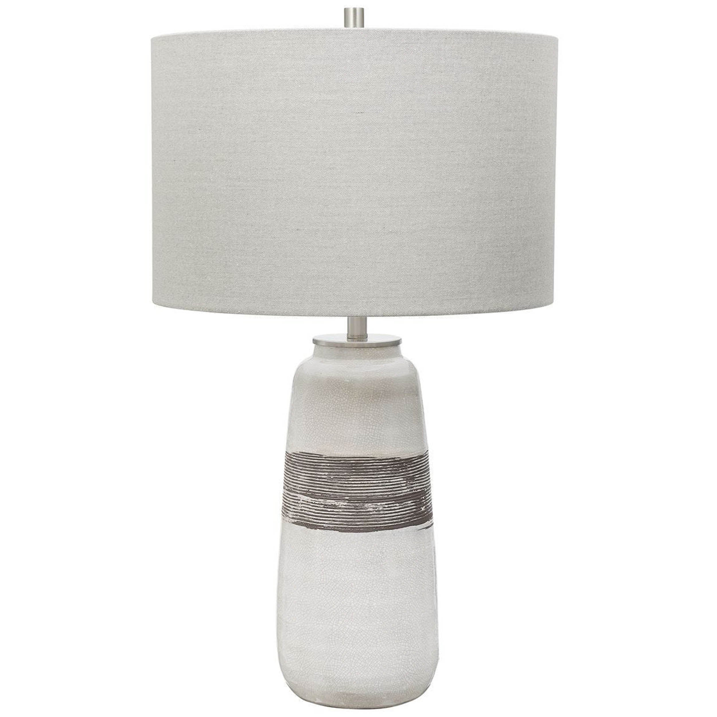 Comanche Table Lamp, Off-White