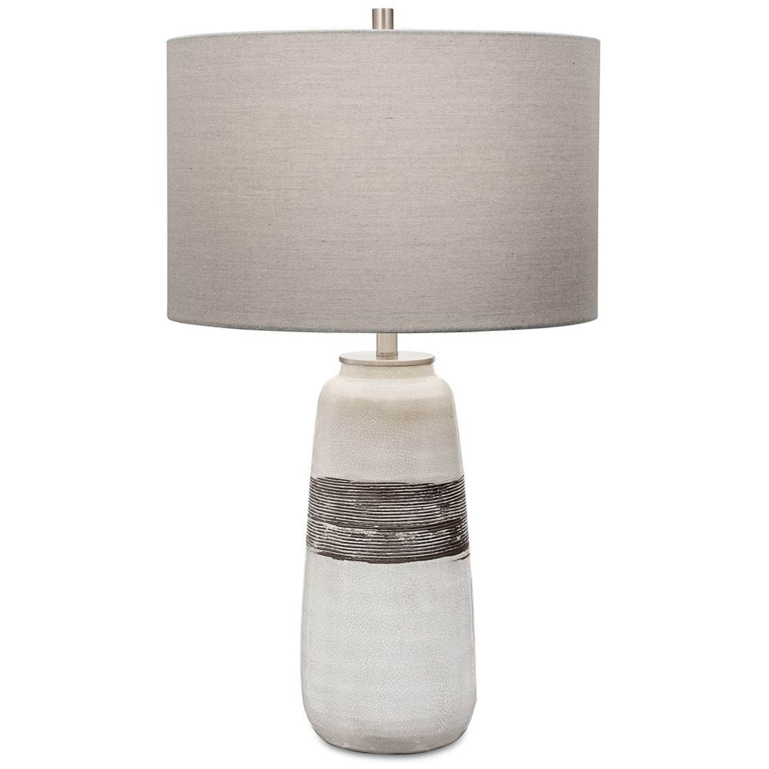 Comanche Table Lamp, Off-White