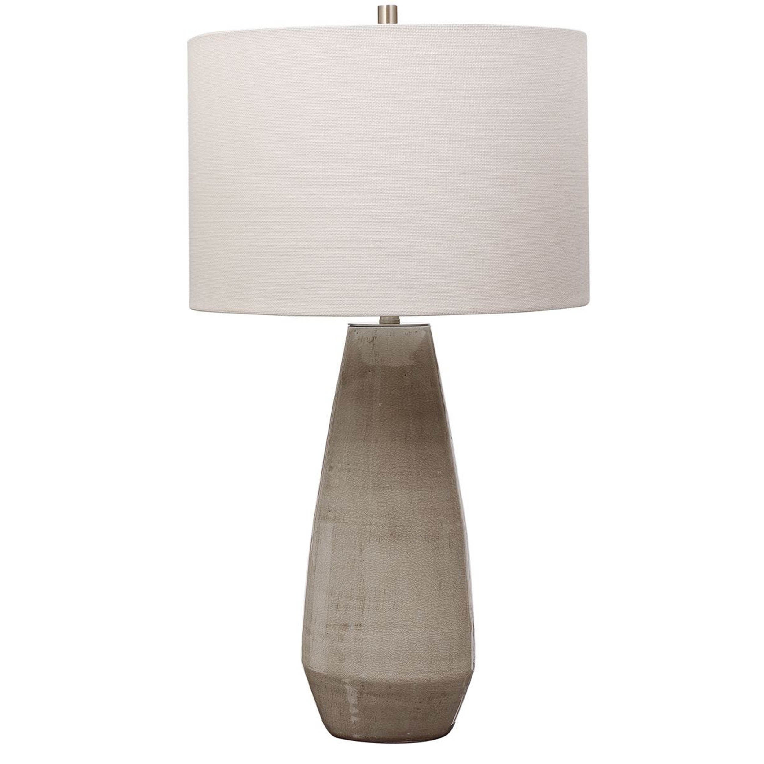 Volterra Table Lamp, Taupe