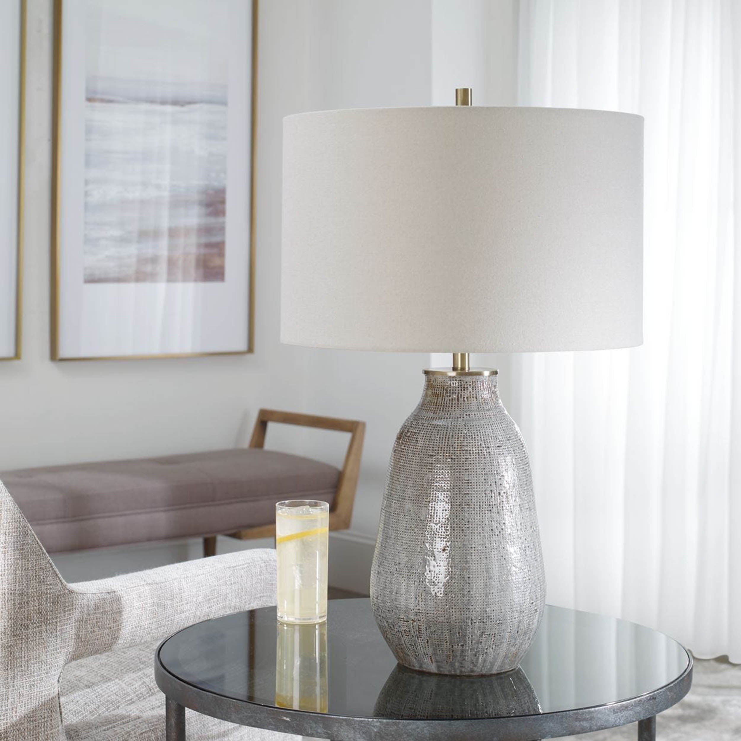 Monacan Table Lamp, Taupe