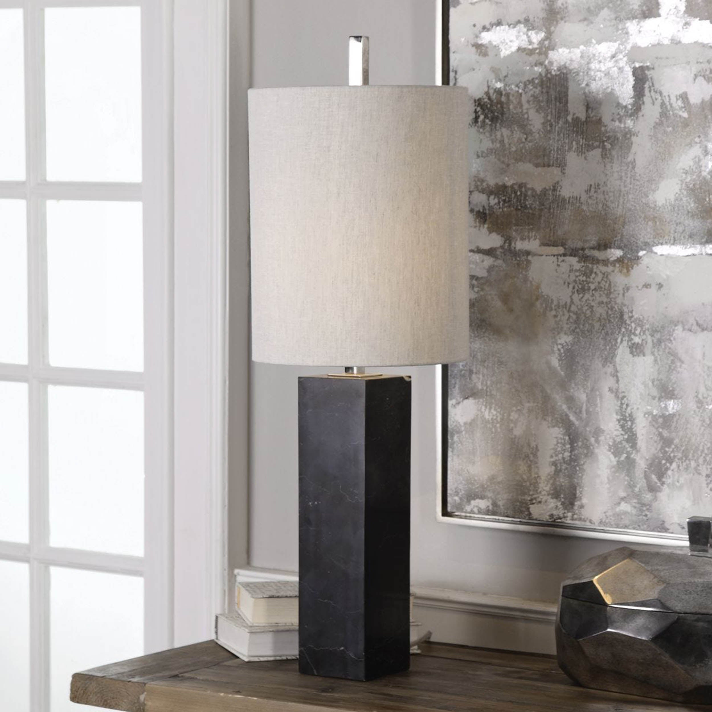Delaney Buffet Lamp, Black